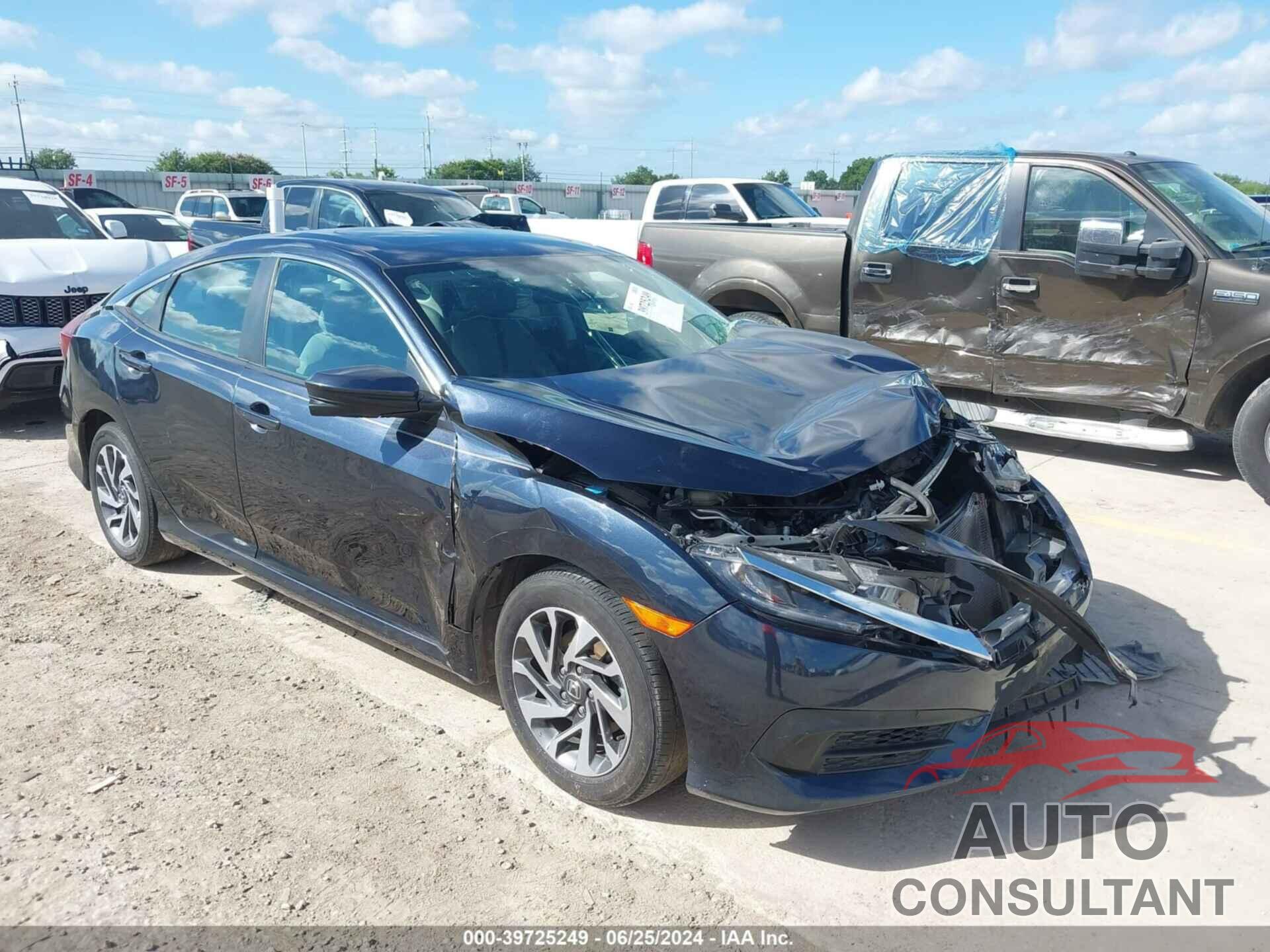 HONDA CIVIC 2018 - 2HGFC2F76JH550920