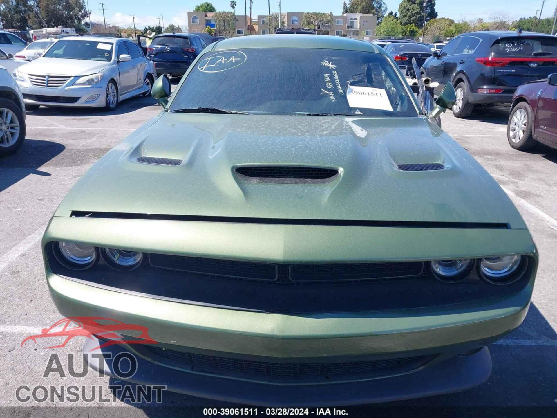 DODGE CHALLENGER 2019 - 2C3CDZFJ3KH581504