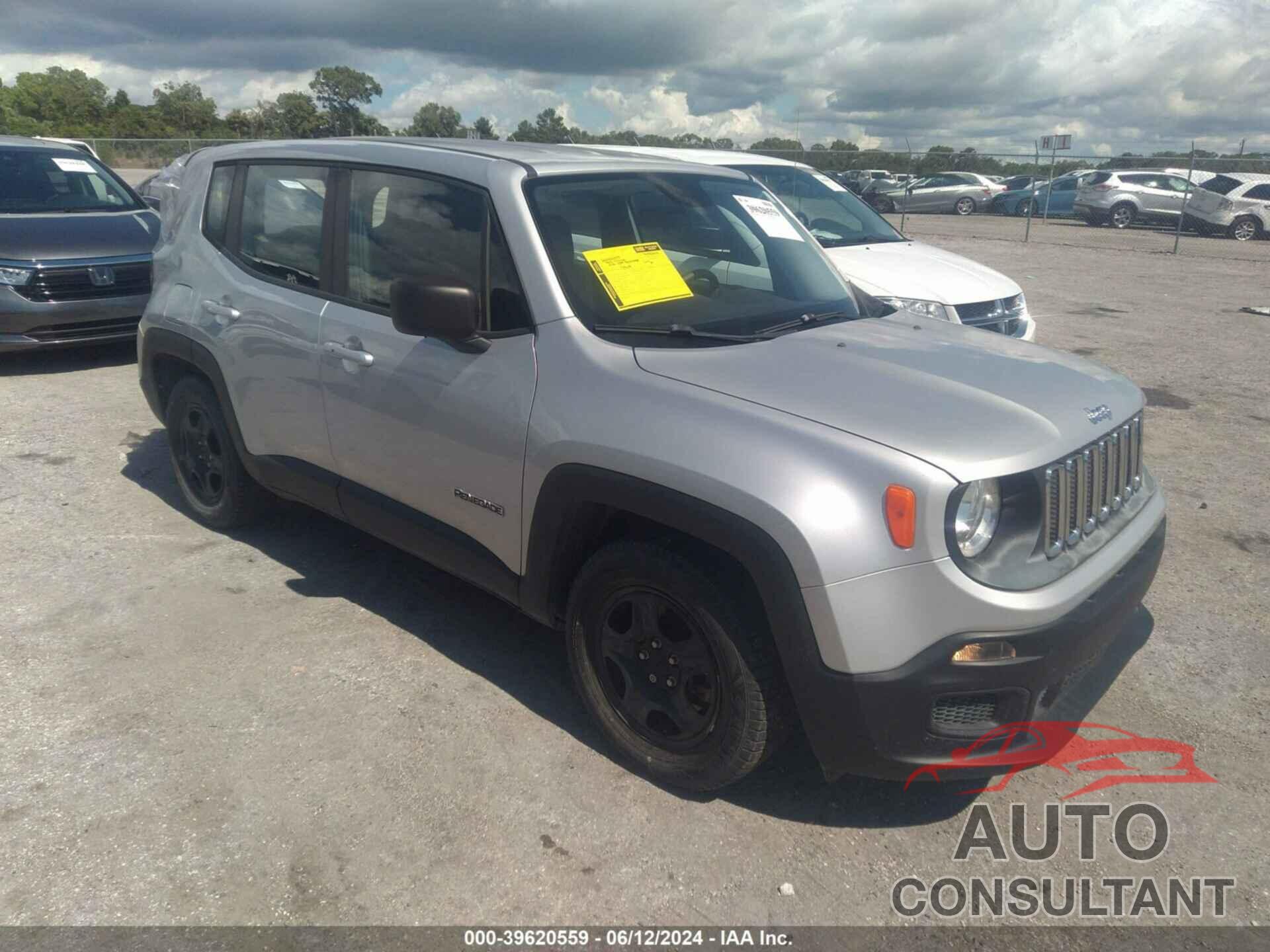 JEEP RENEGADE 2016 - ZACCJAAT1GPD55689