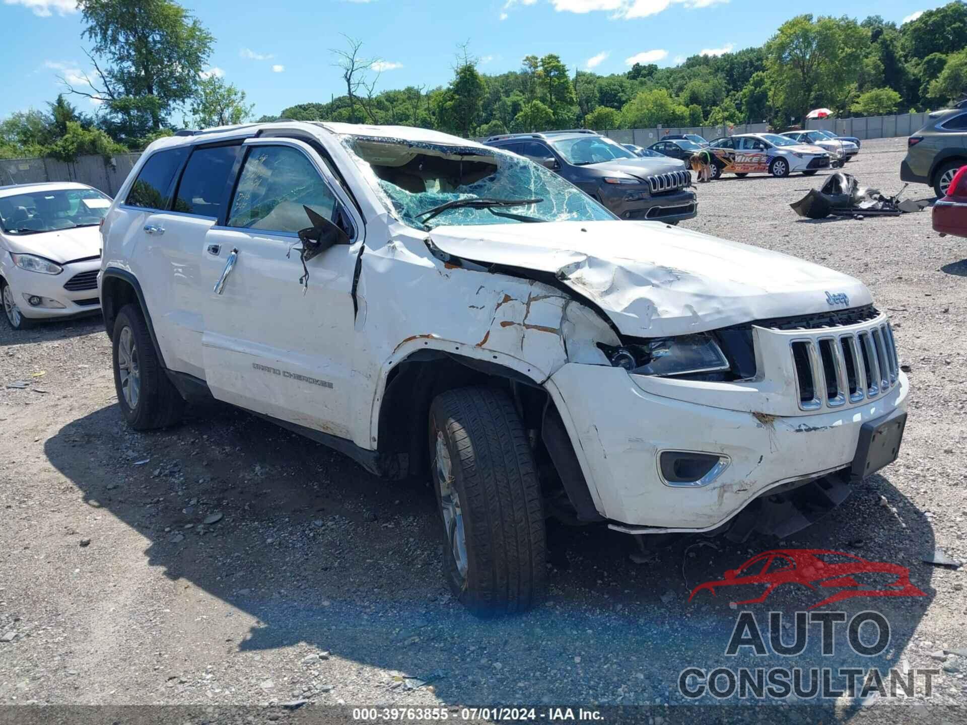 JEEP GRAND CHEROKEE 2016 - 1C4RJFBGXGC326558