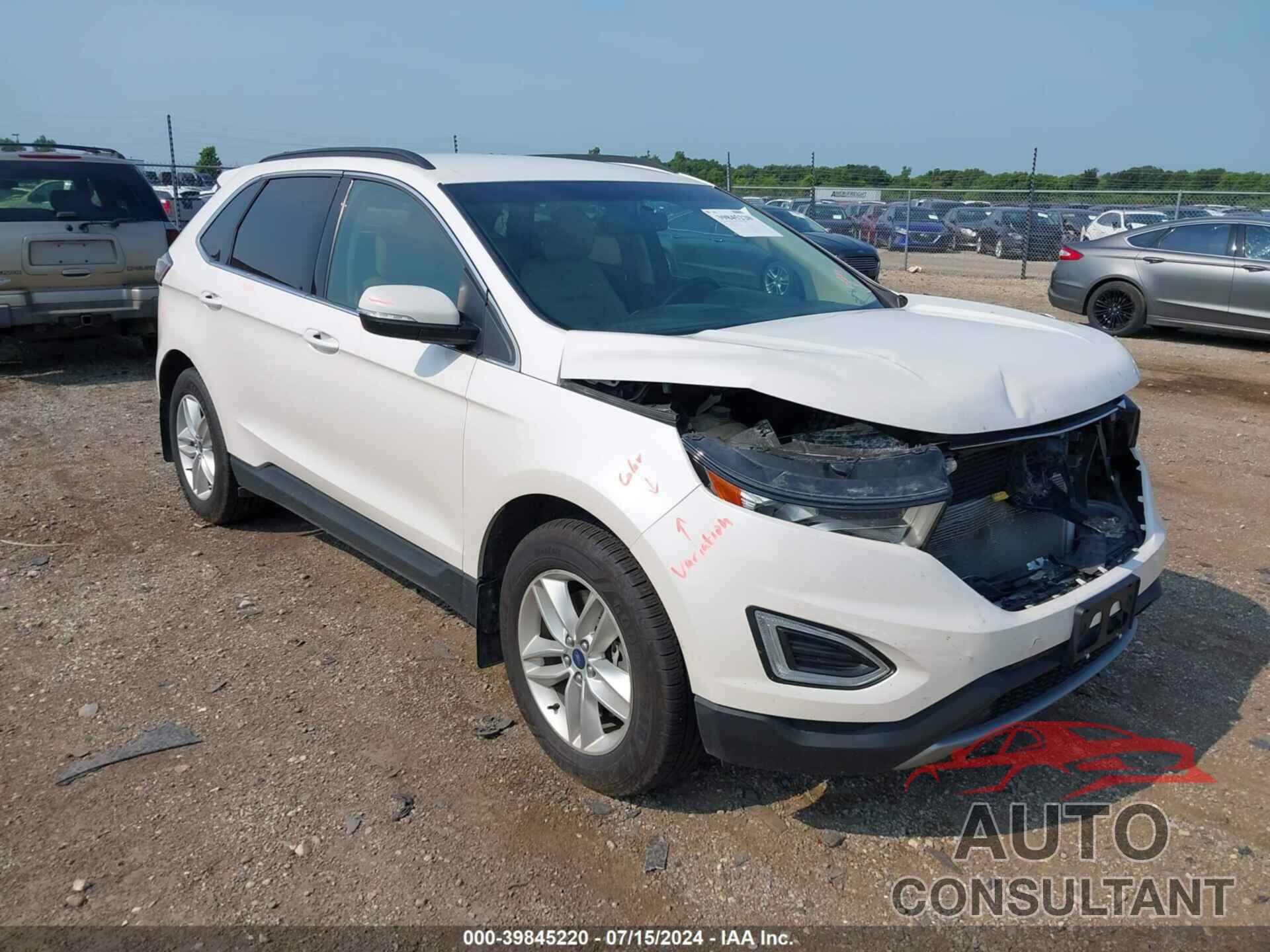 FORD EDGE 2016 - 2FMPK4J84GBC67764