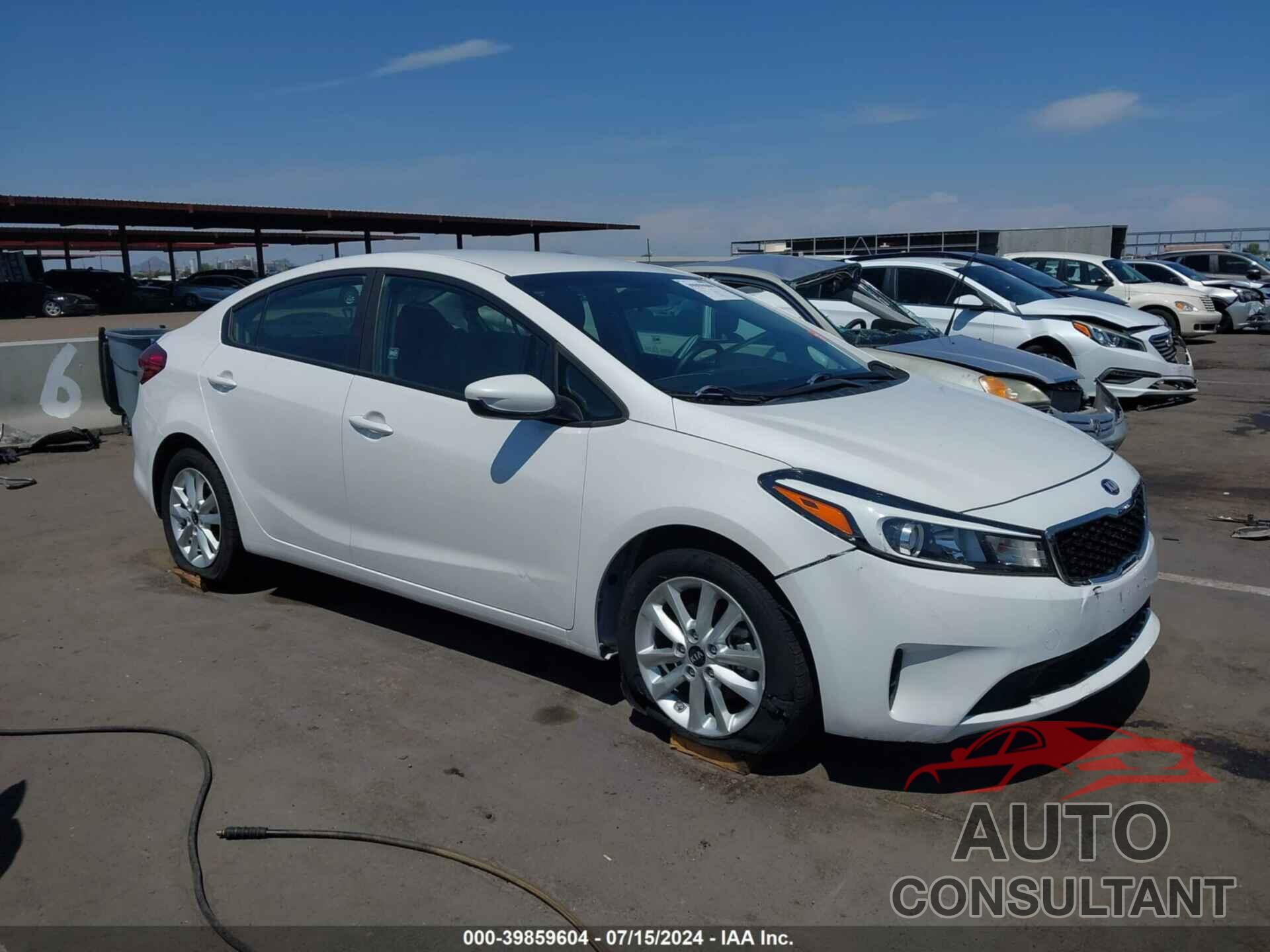 KIA FORTE 2017 - 3KPFL4A70HE147426