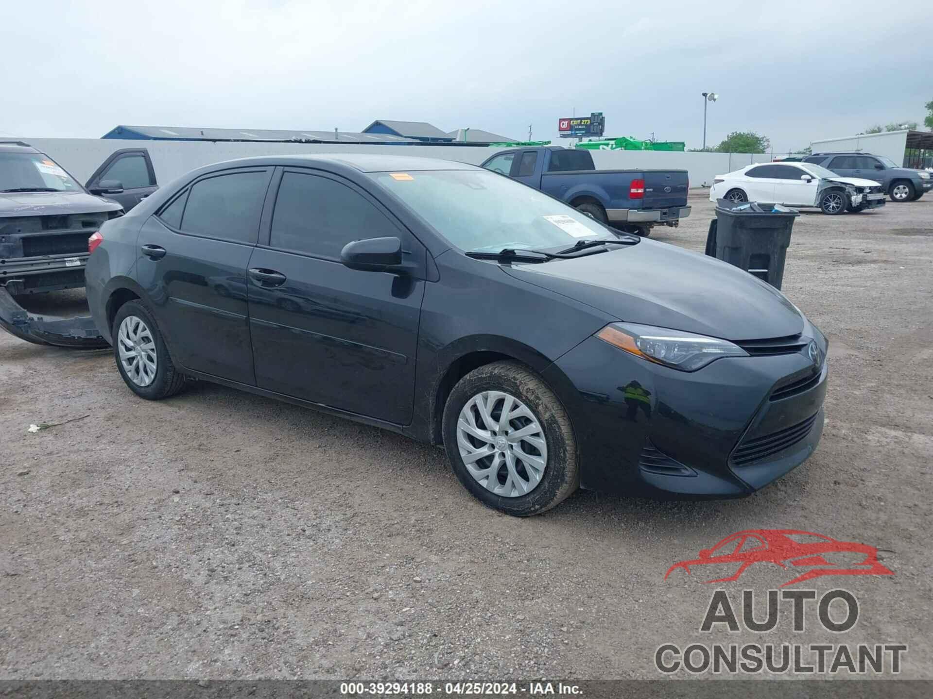 TOYOTA COROLLA 2019 - 5YFBURHE8KP918024
