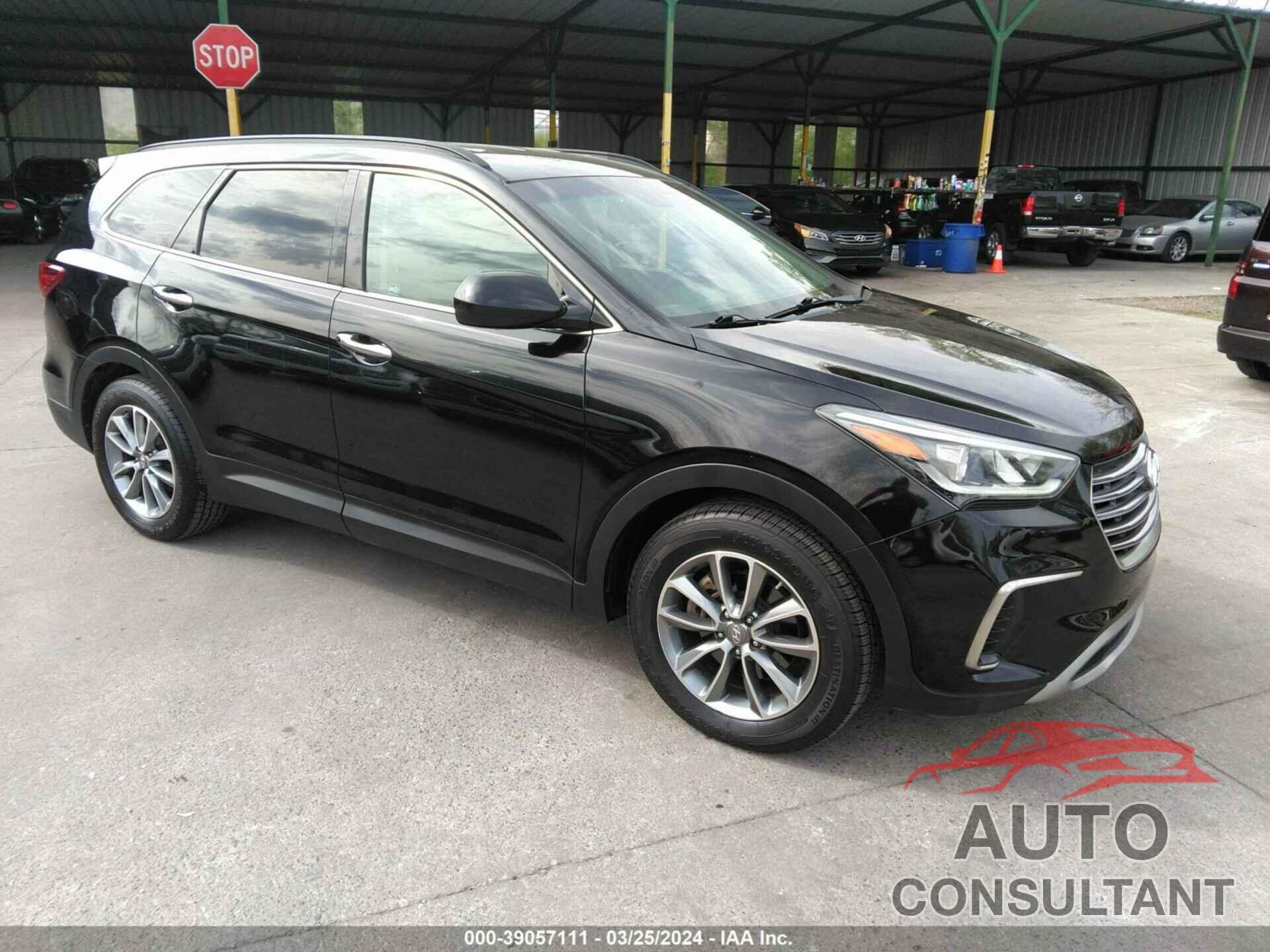 HYUNDAI SANTA FE 2017 - KM8SM4HF3HU186968