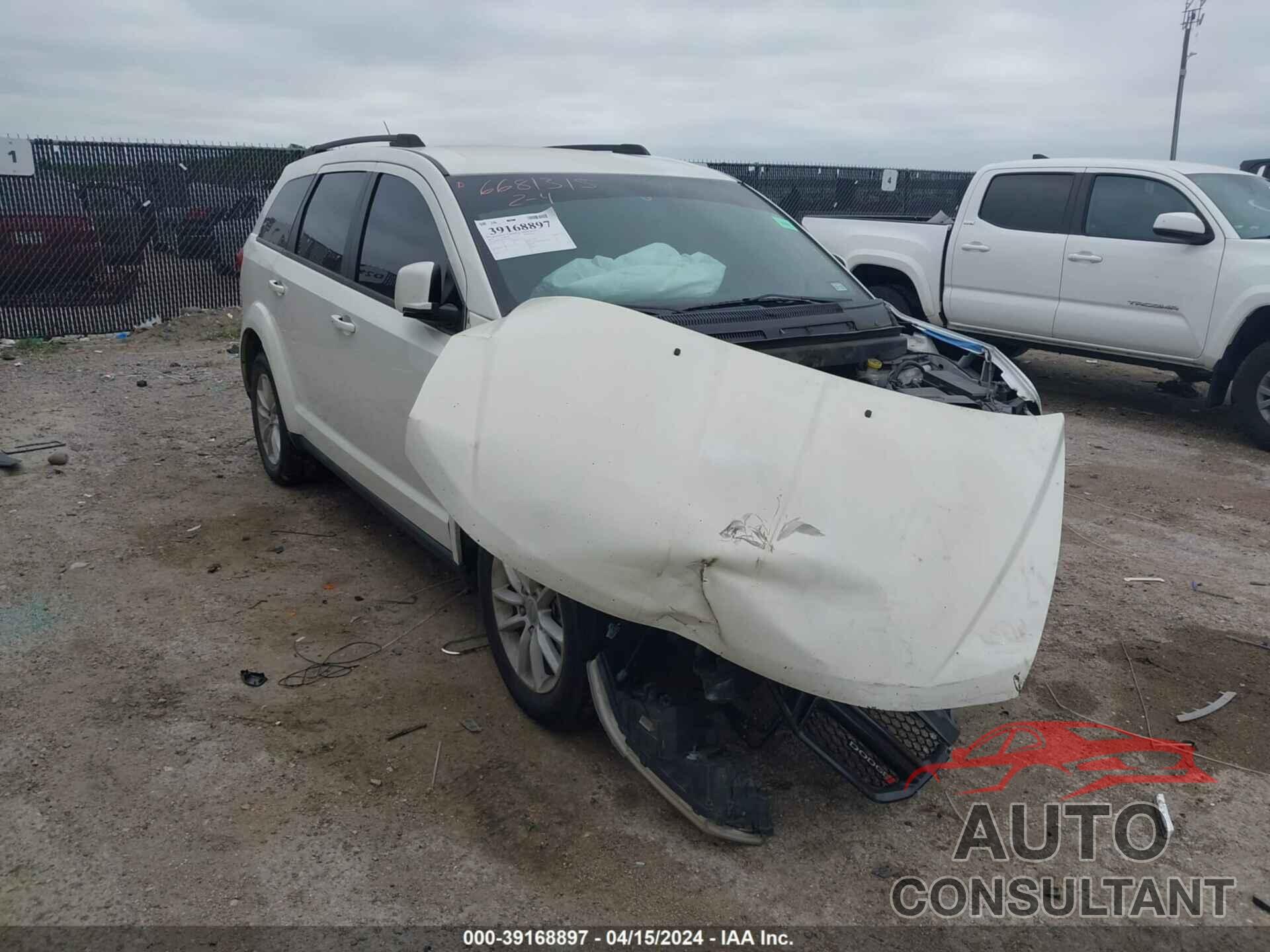 DODGE JOURNEY 2016 - 3C4PDCBBXGT164517