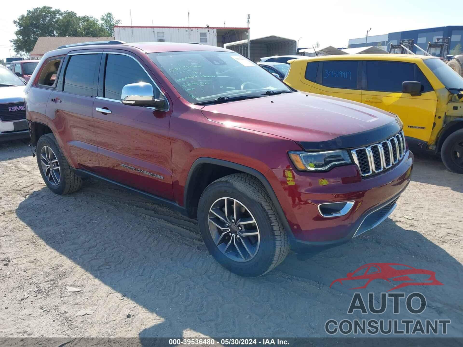 JEEP GRAND CHEROKEE 2019 - 1C4RJEBG4KC819820