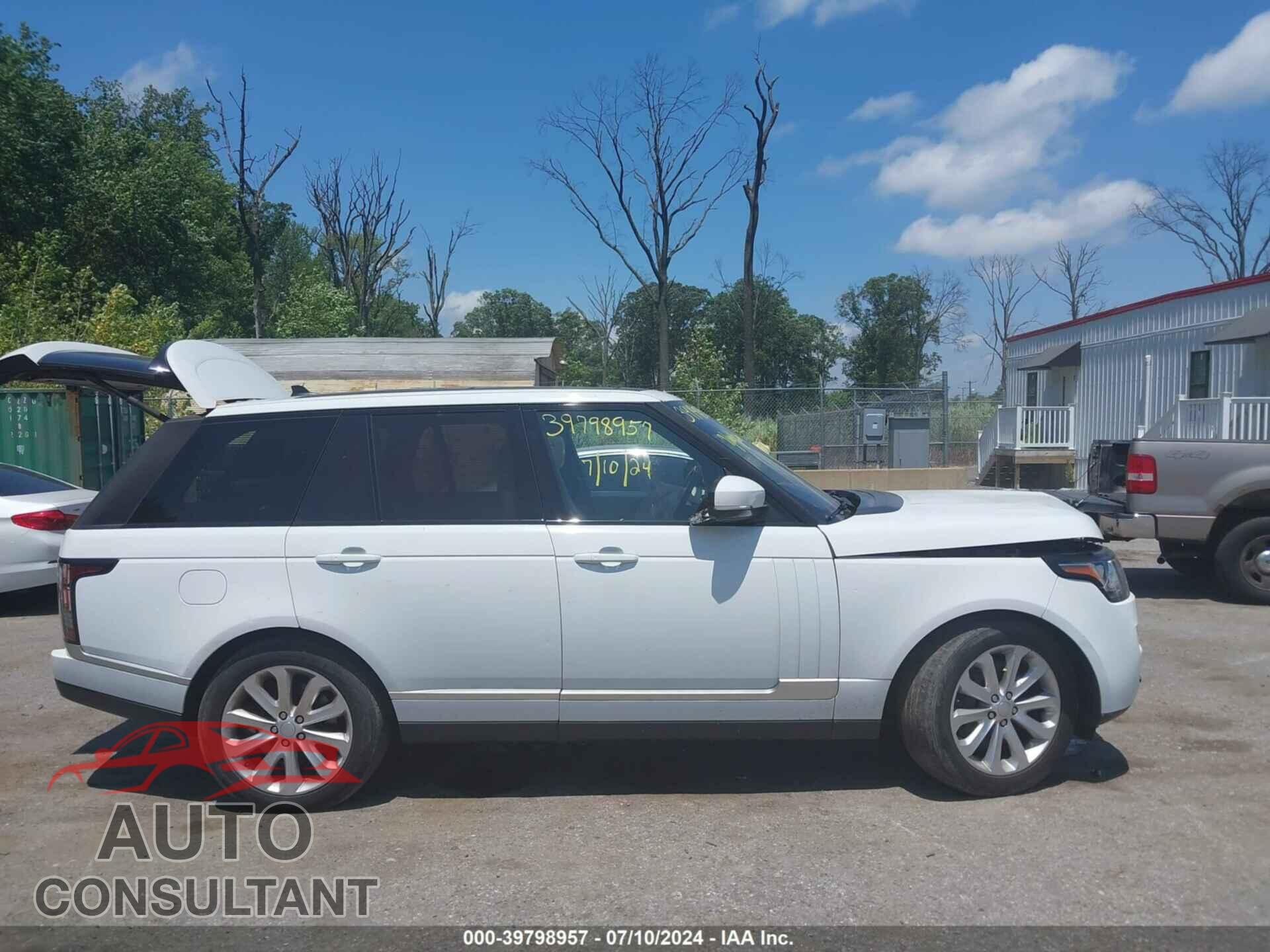 LAND ROVER RANGE ROVER 2016 - SALGS2VF5GA282151