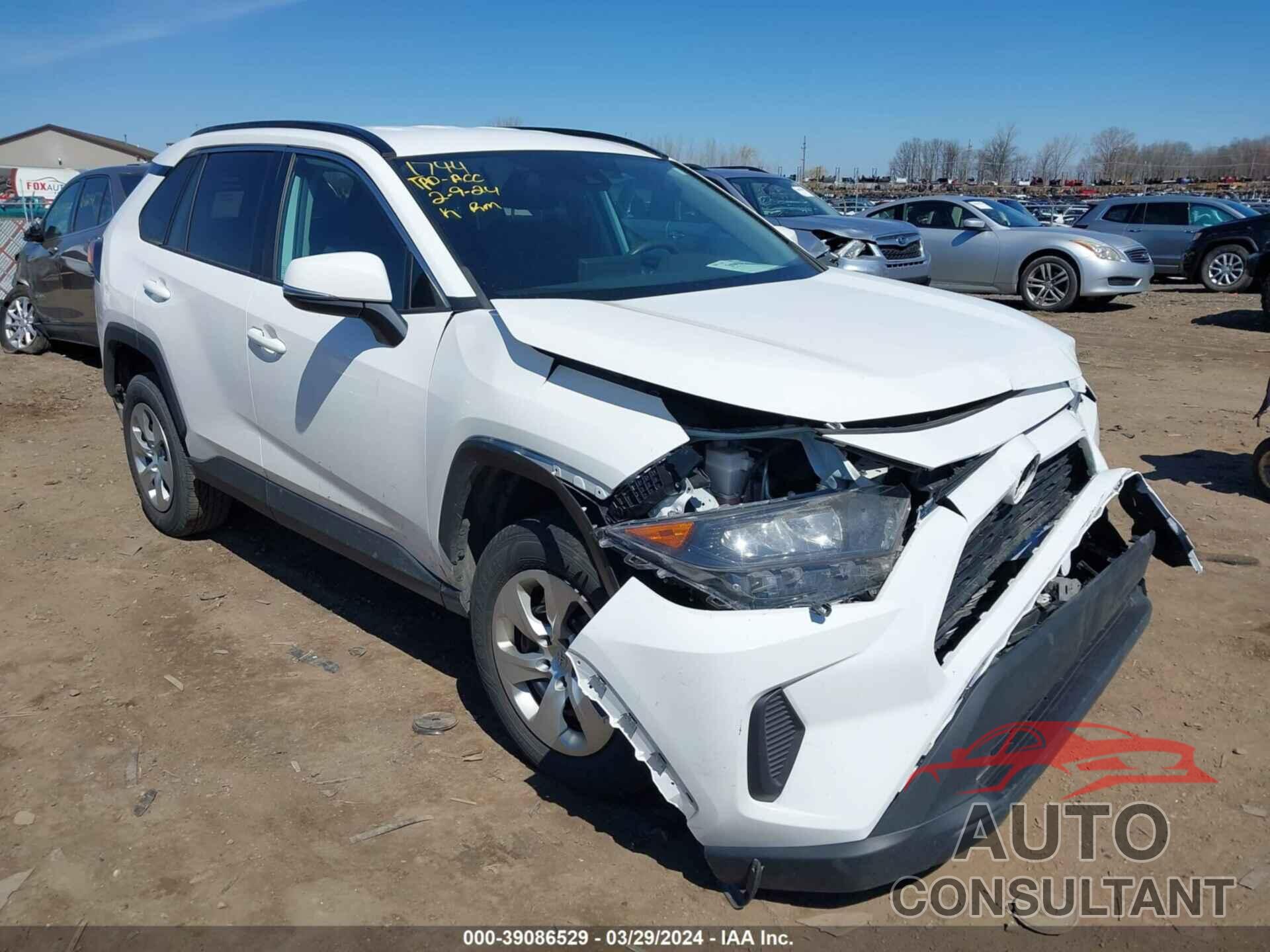 TOYOTA RAV4 2021 - 2T3G1RFV1MW168766