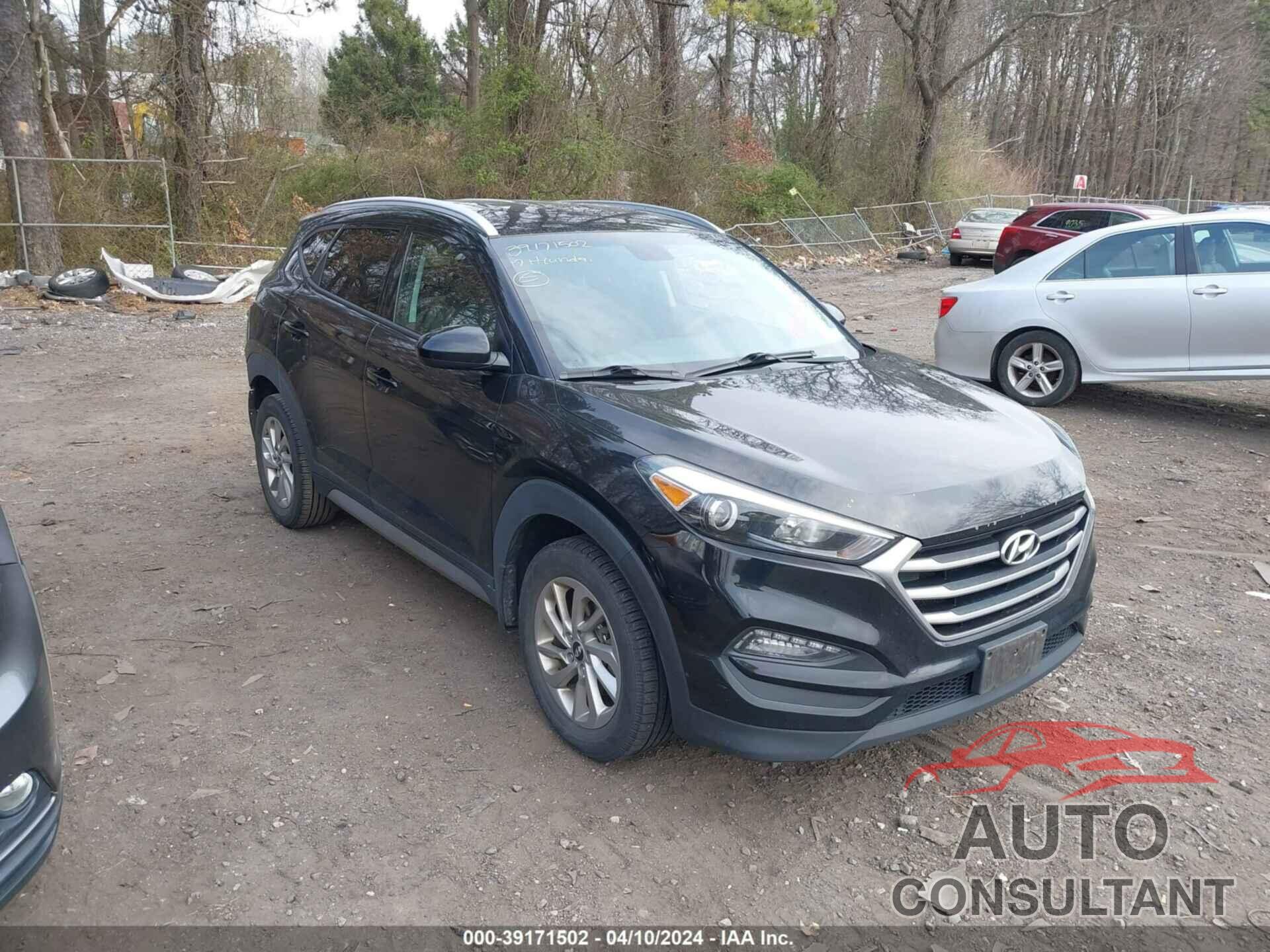 HYUNDAI TUCSON 2017 - KM8J3CA42HU340412