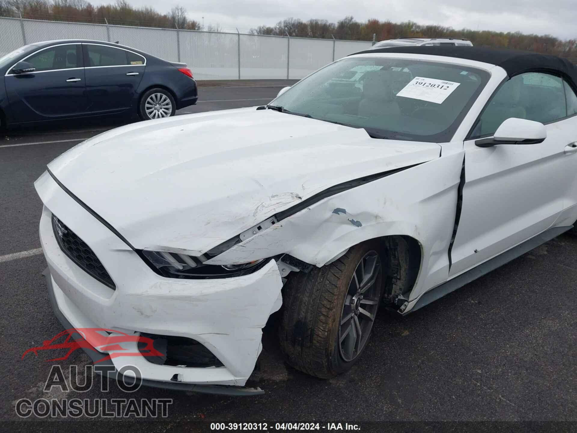 FORD MUSTANG 2017 - 1FATP8UH2H5252764