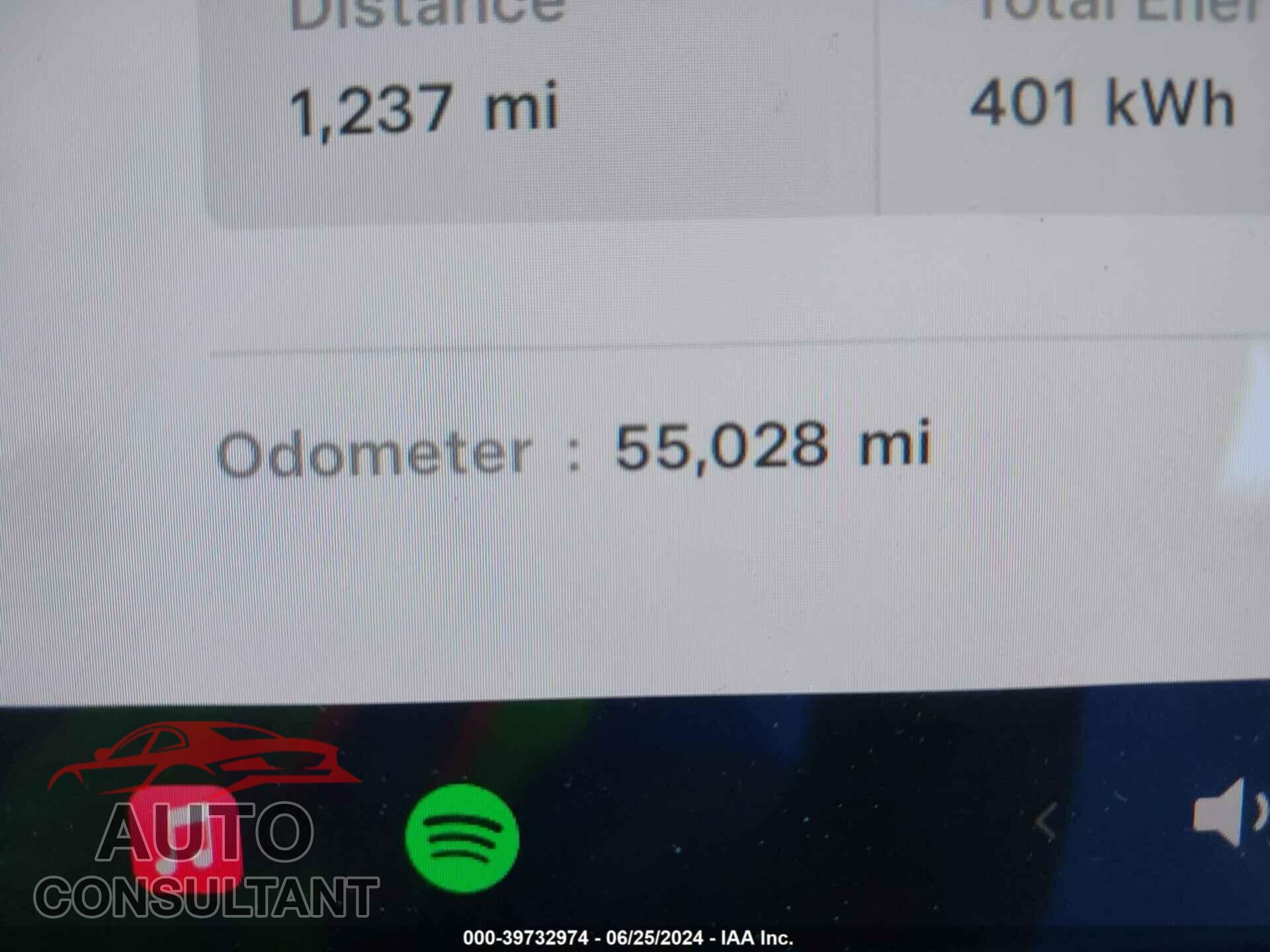 TESLA MODEL 3 2019 - 5YJ3E1EB9KF454606