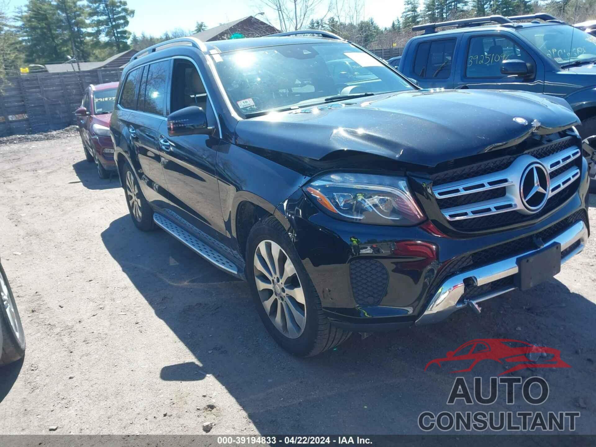 MERCEDES-BENZ GLS 450 2017 - 4JGDF6EE0HA814576