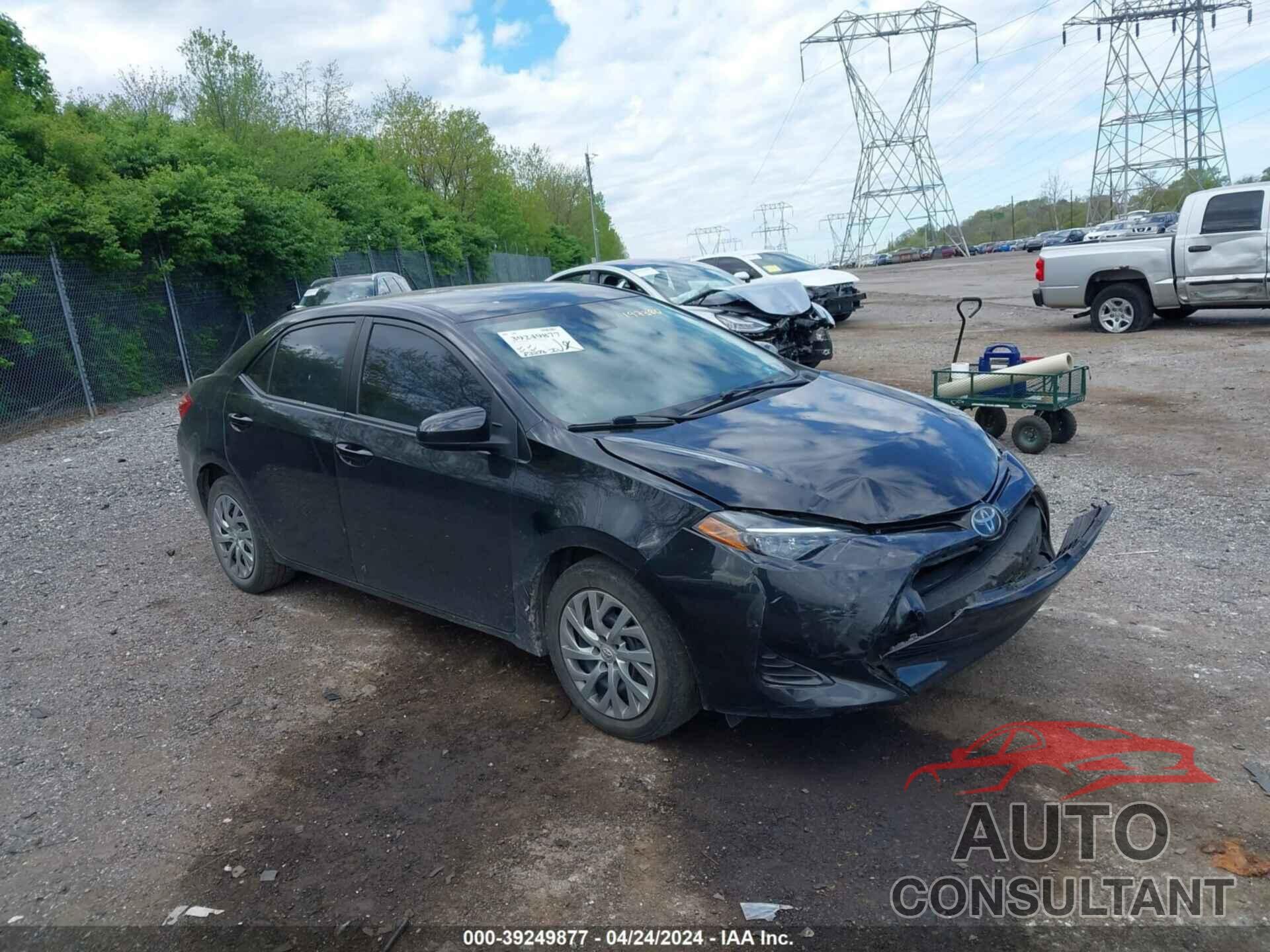 TOYOTA COROLLA 2019 - 2T1BURHE6KC197380