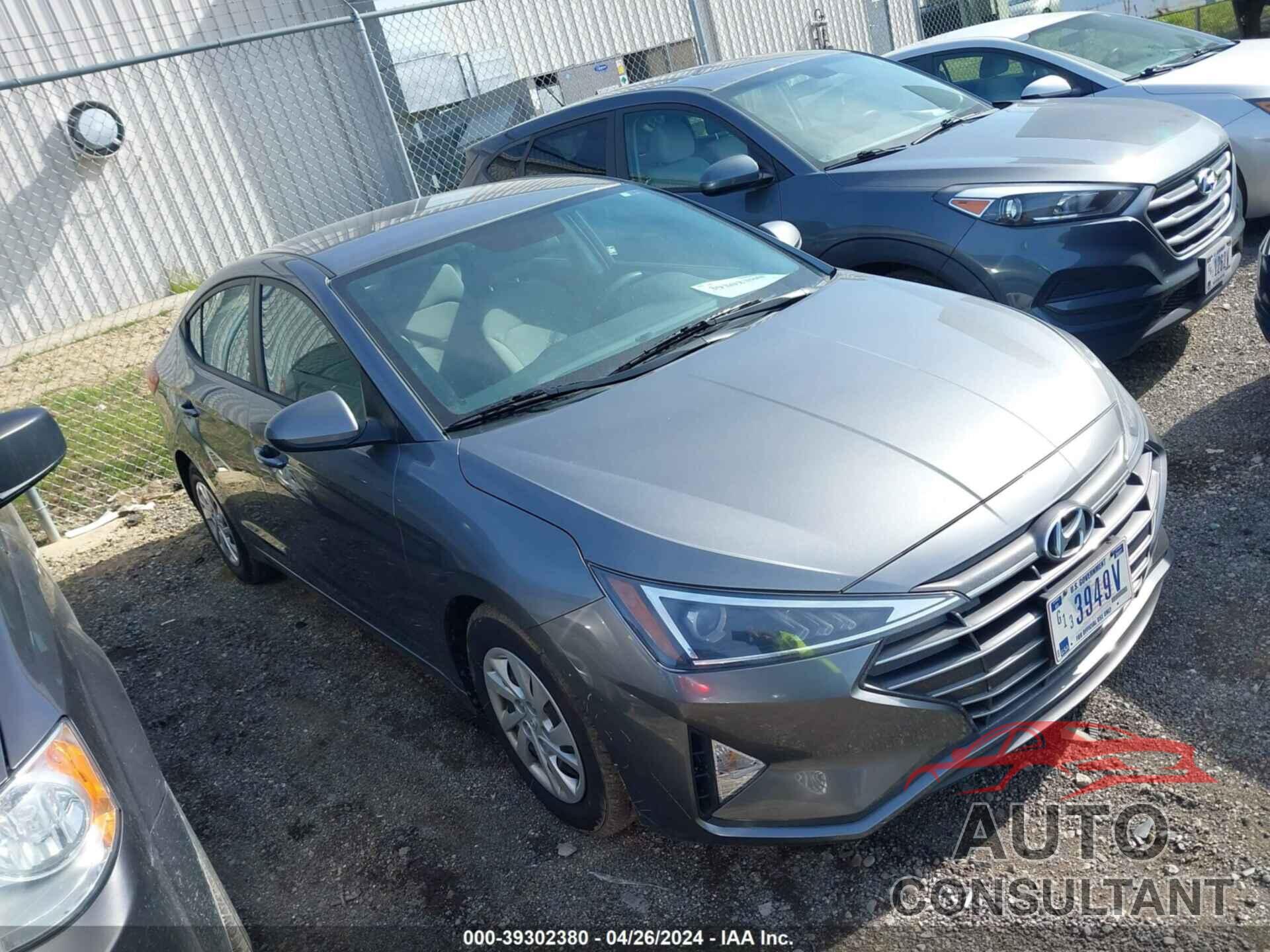 HYUNDAI ELANTRA 2019 - 5NPD74LF5KH429838