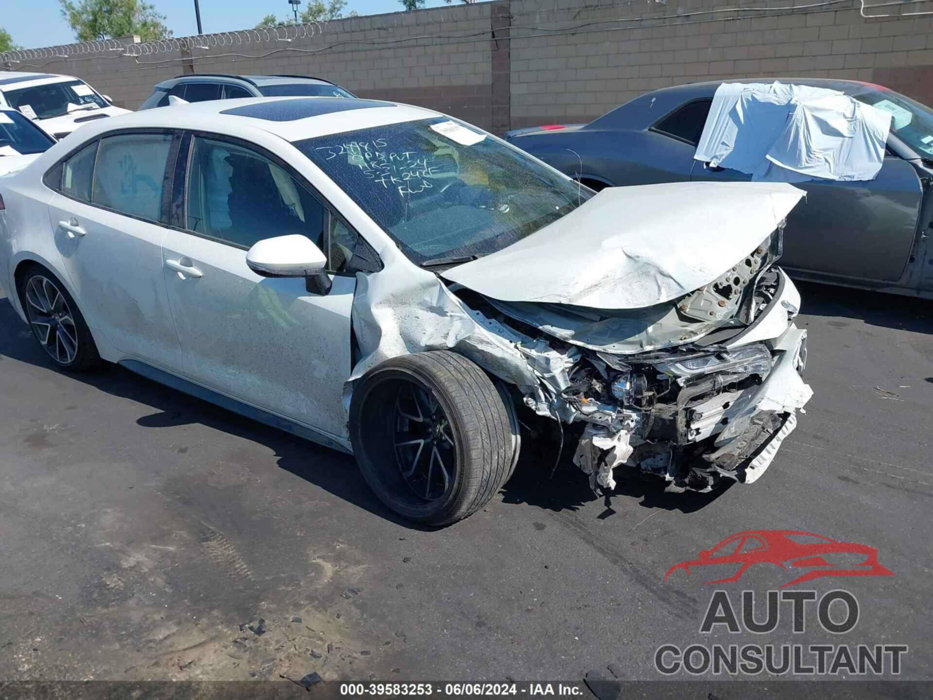 TOYOTA COROLLA 2021 - JTDP4MCE1MJ077901