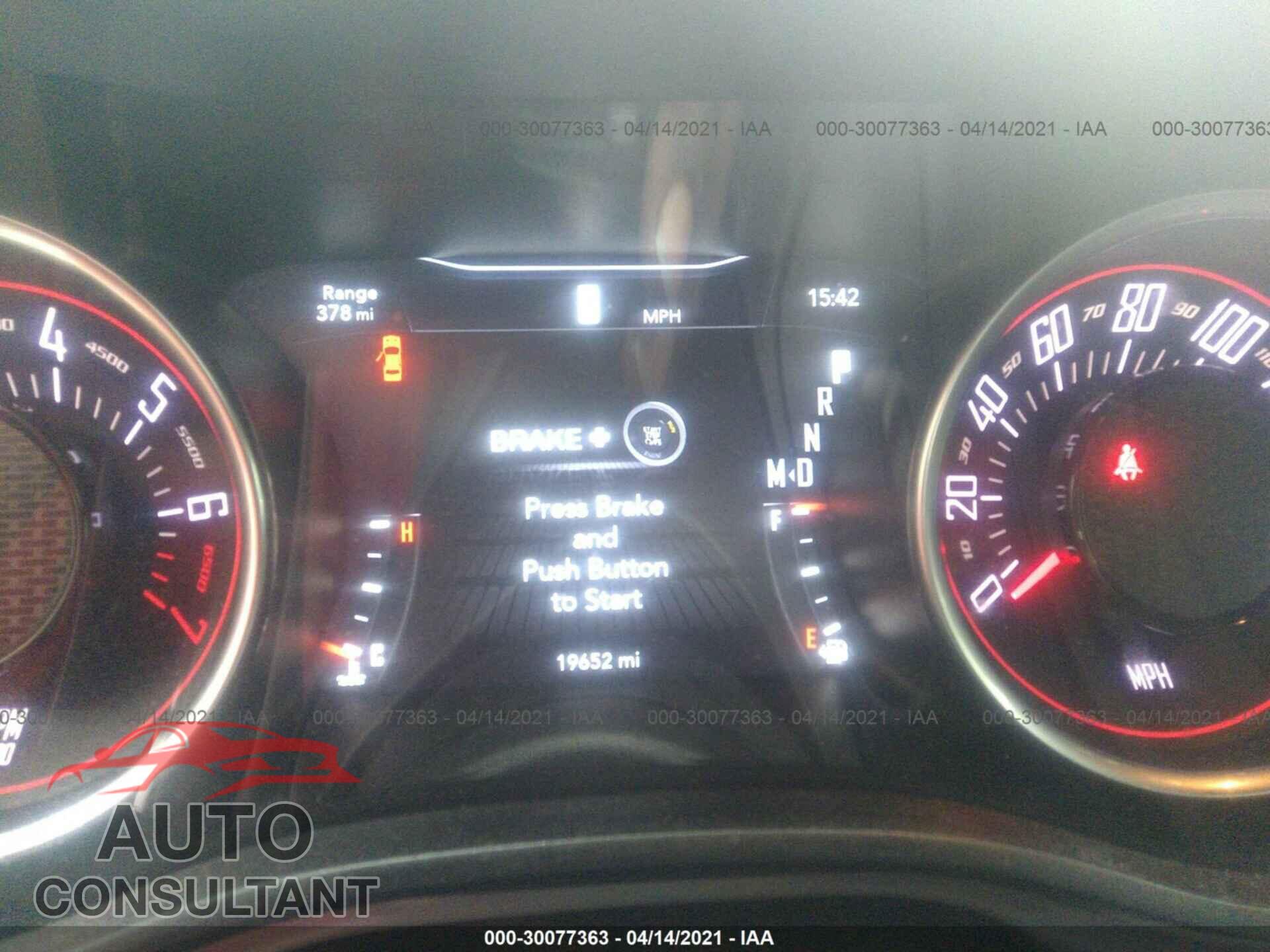 DODGE CHALLENGER 2019 - 2C3CDZAG7KH671864