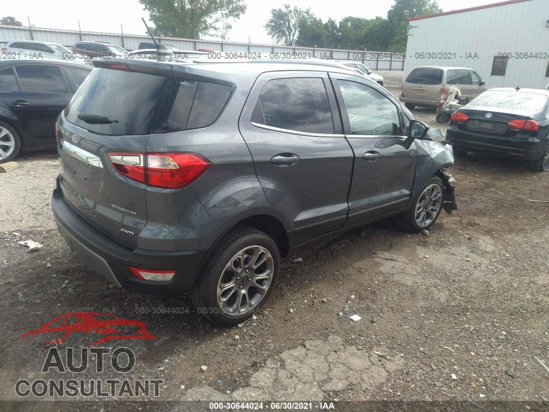 FORD ECOSPORT 2020 - MAJ6S3KL5LC315415