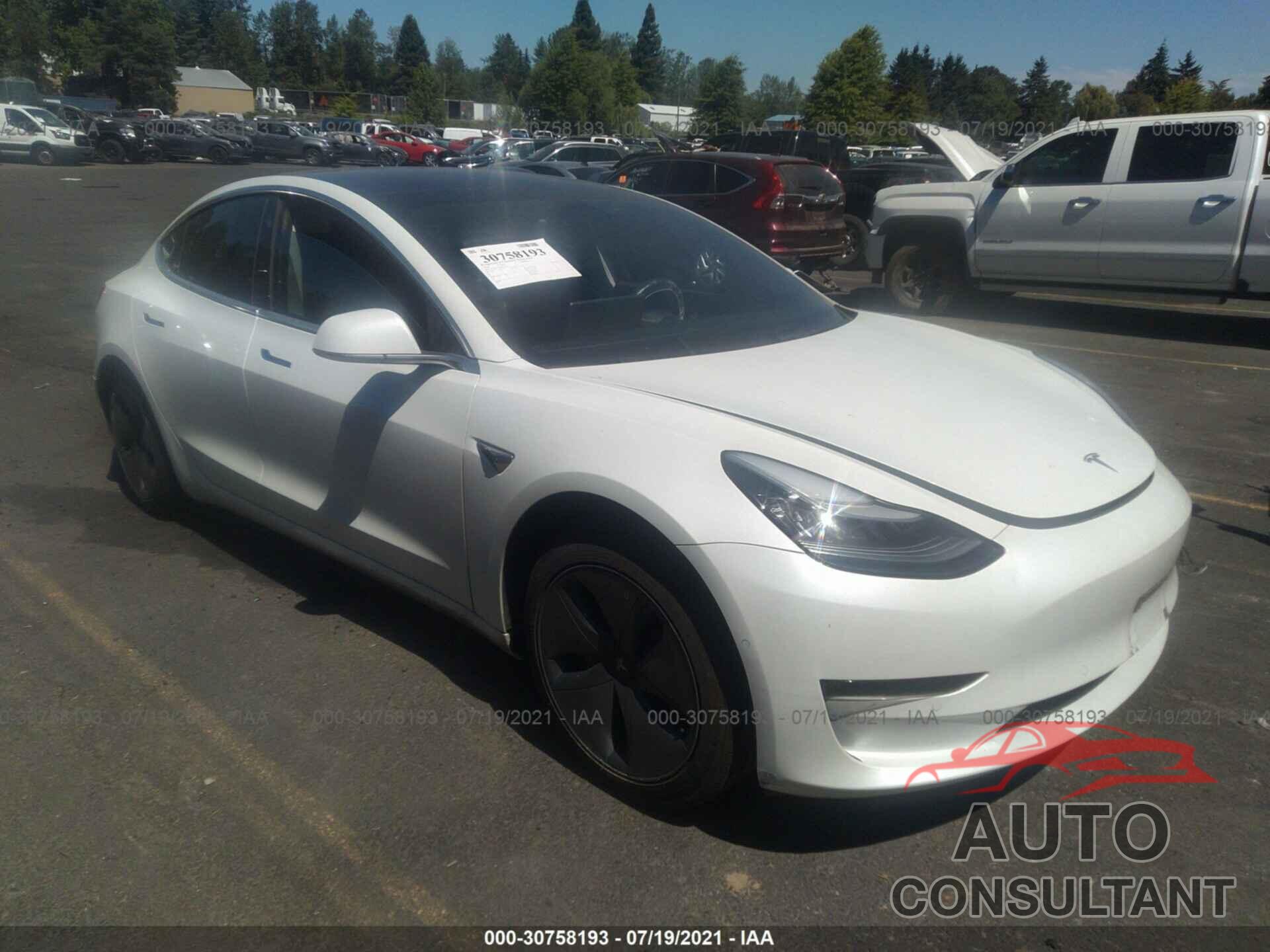 TESLA MODEL 3 2019 - 5YJ3E1EA8KF412158
