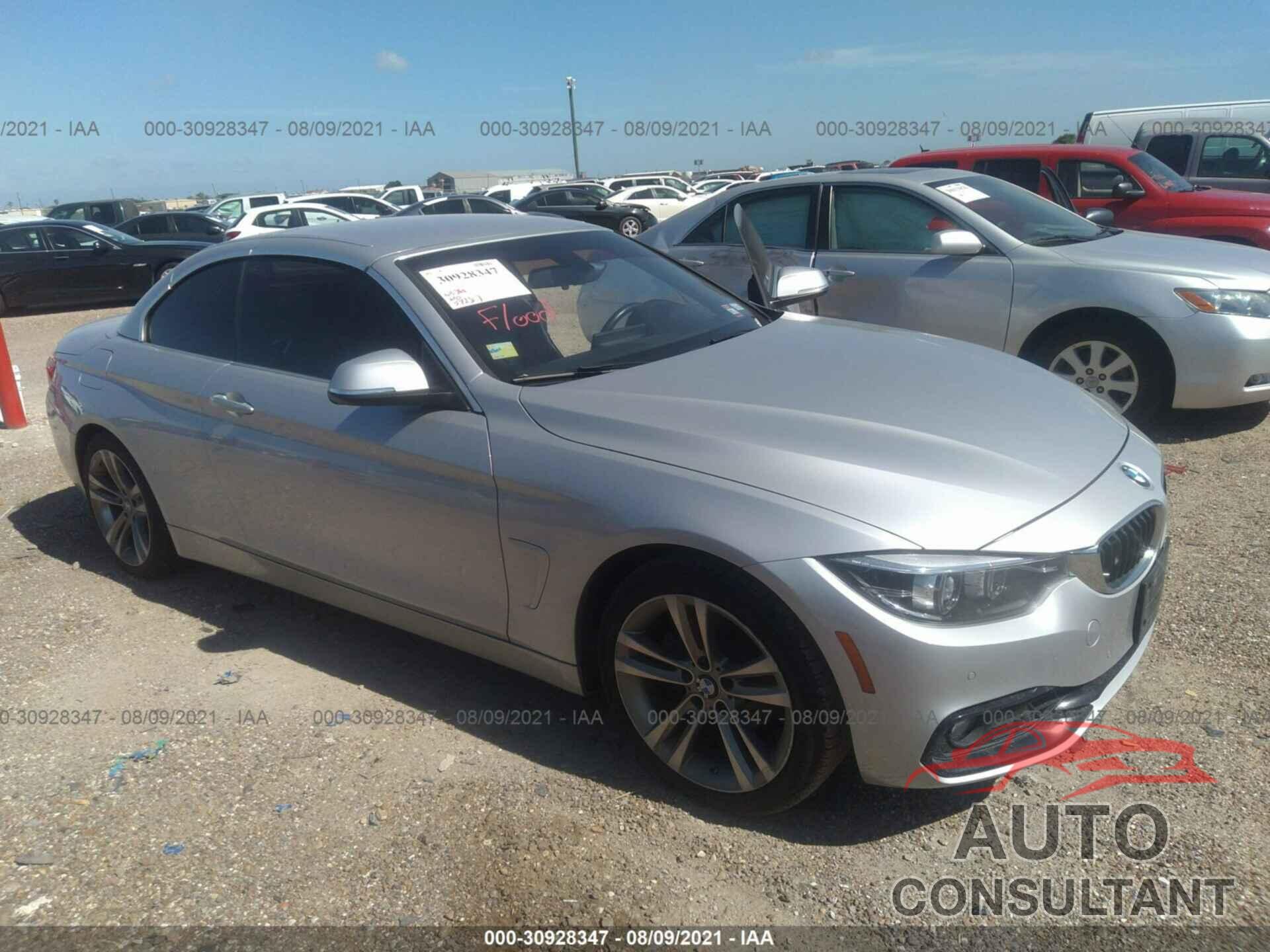 BMW 4 SERIES 2018 - WBA4Z1C54JEA31275