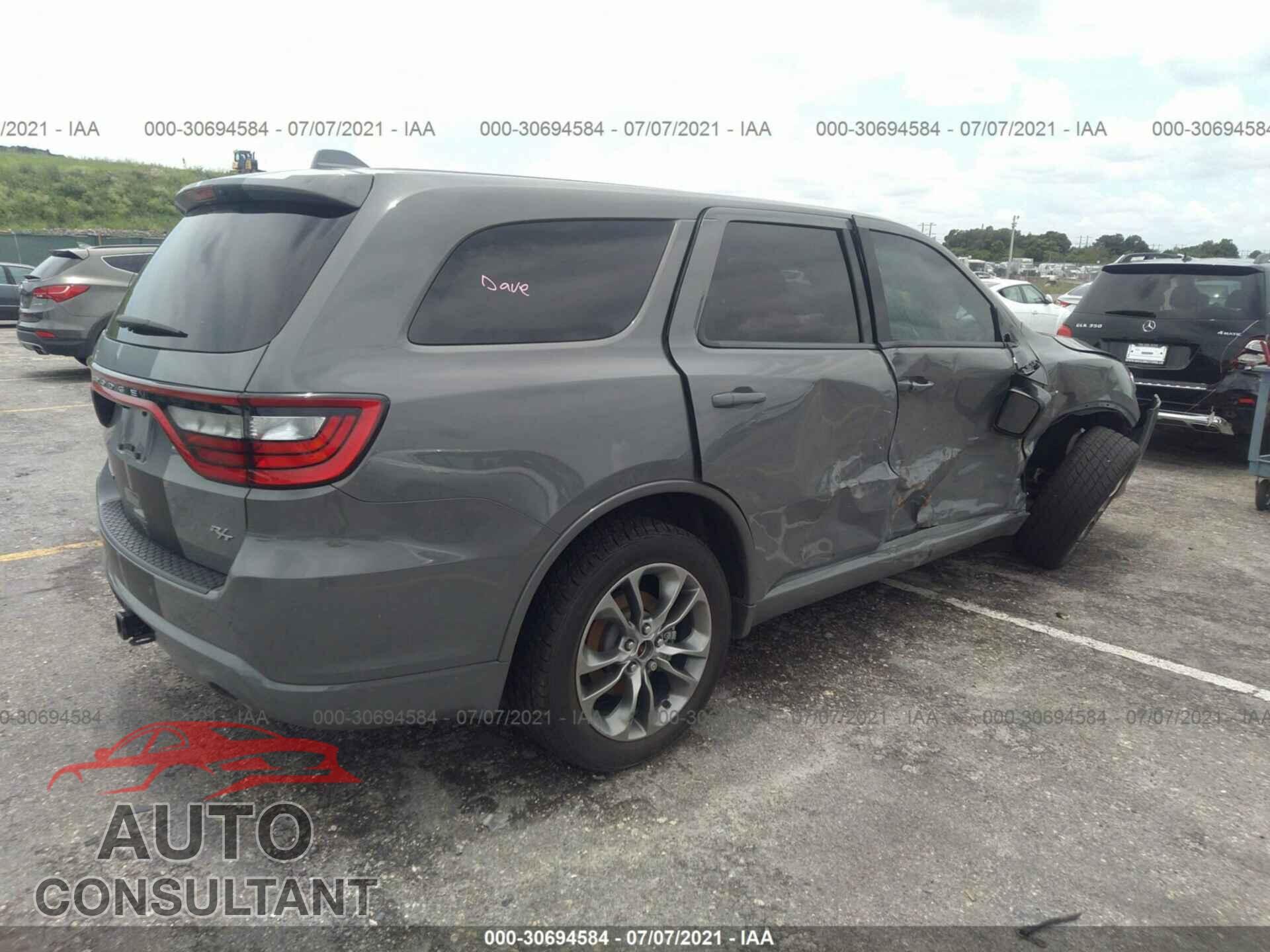 DODGE DURANGO 2020 - 1C4SDHCT8LC191977