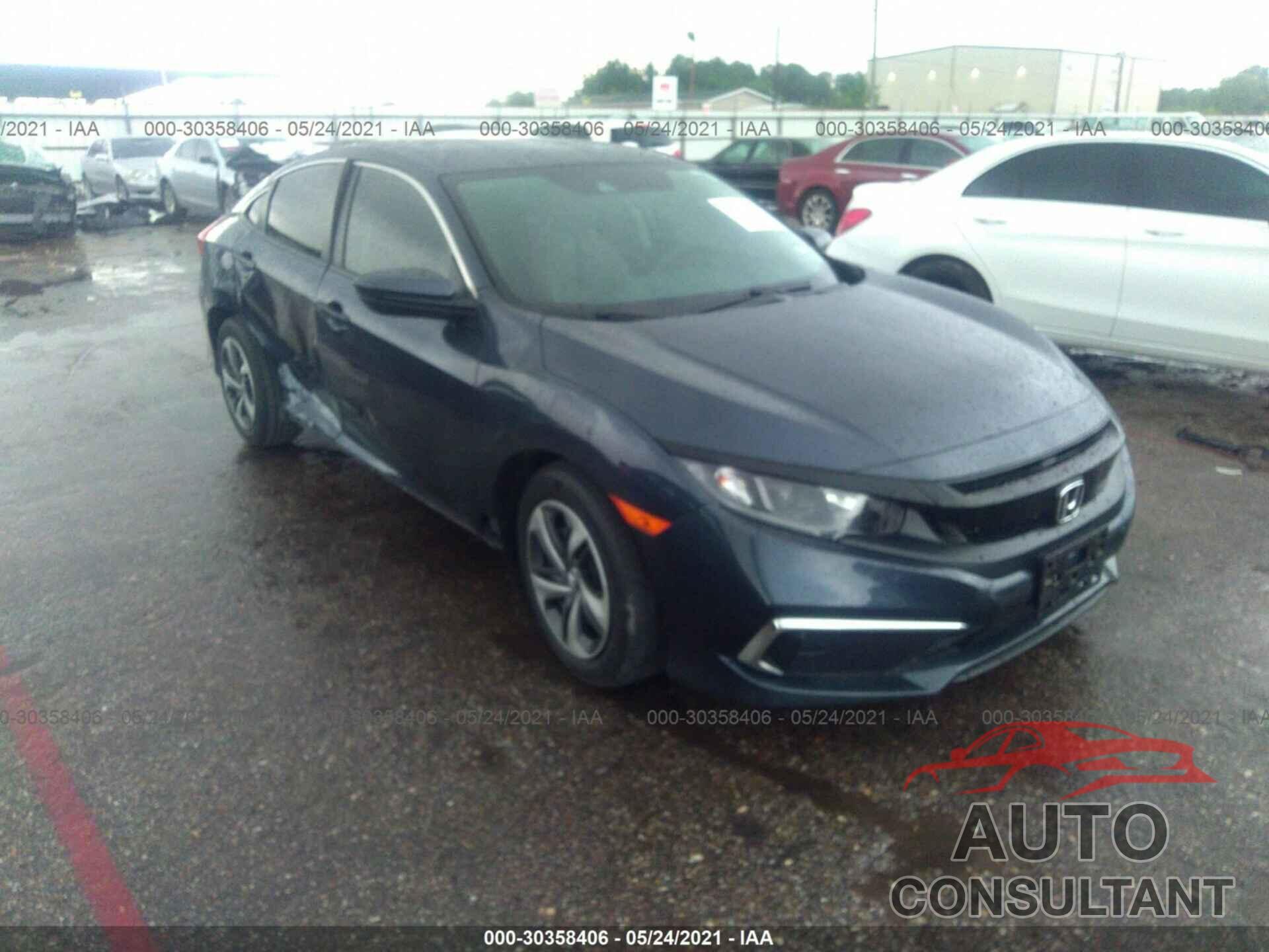 HONDA CIVIC SEDAN 2019 - 19XFC2F62KE003565