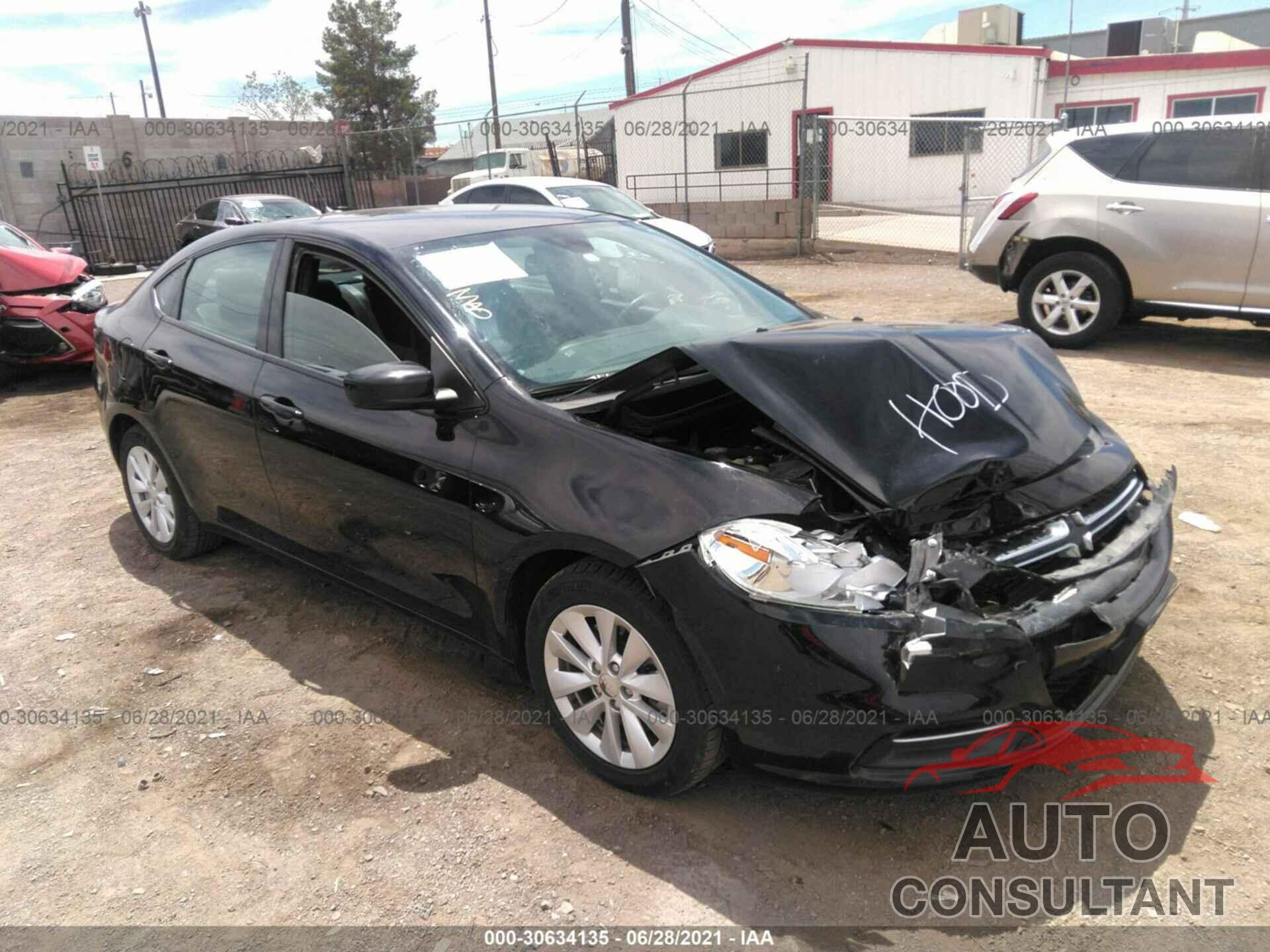 DODGE DART 2016 - 1C3CDFDH1GD517593