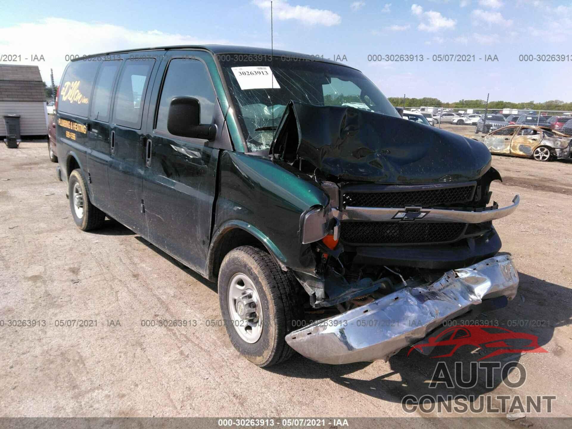 CHEVROLET EXPRESS CARGO VAN 2016 - 1GCZGGFG0G1255526