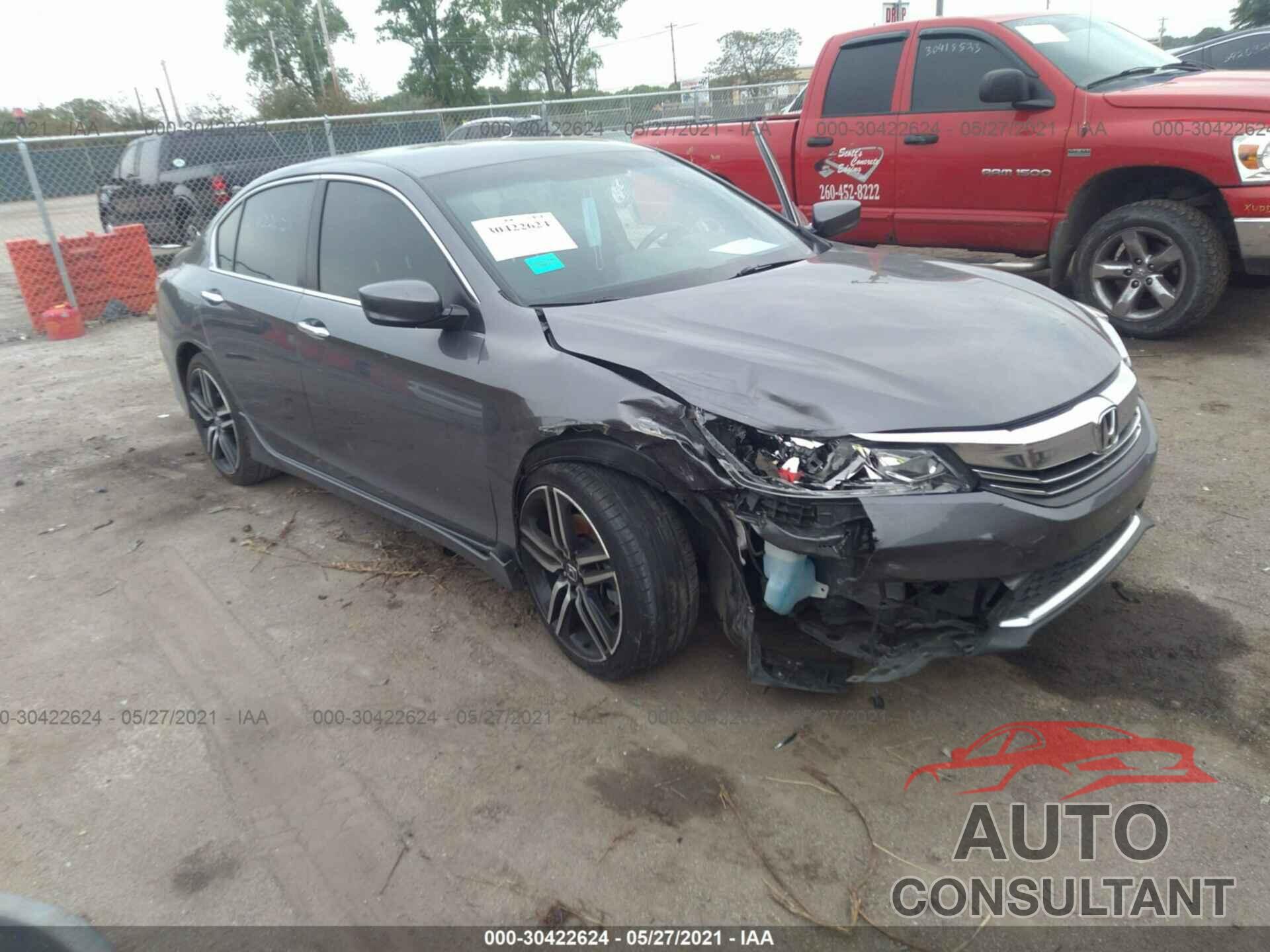 HONDA ACCORD SEDAN 2016 - 1HGCR2F51GA095546