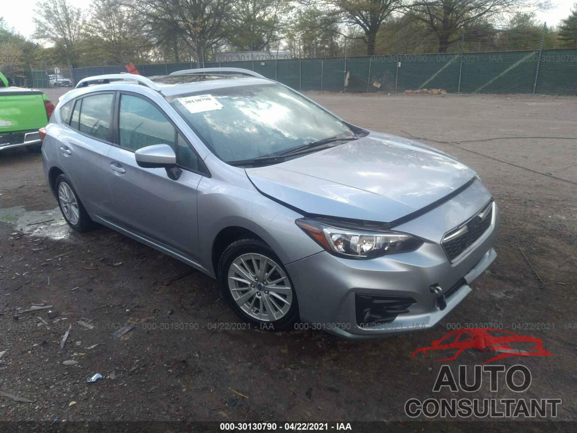 SUBARU IMPREZA 2017 - 4S3GTAD63H3716928