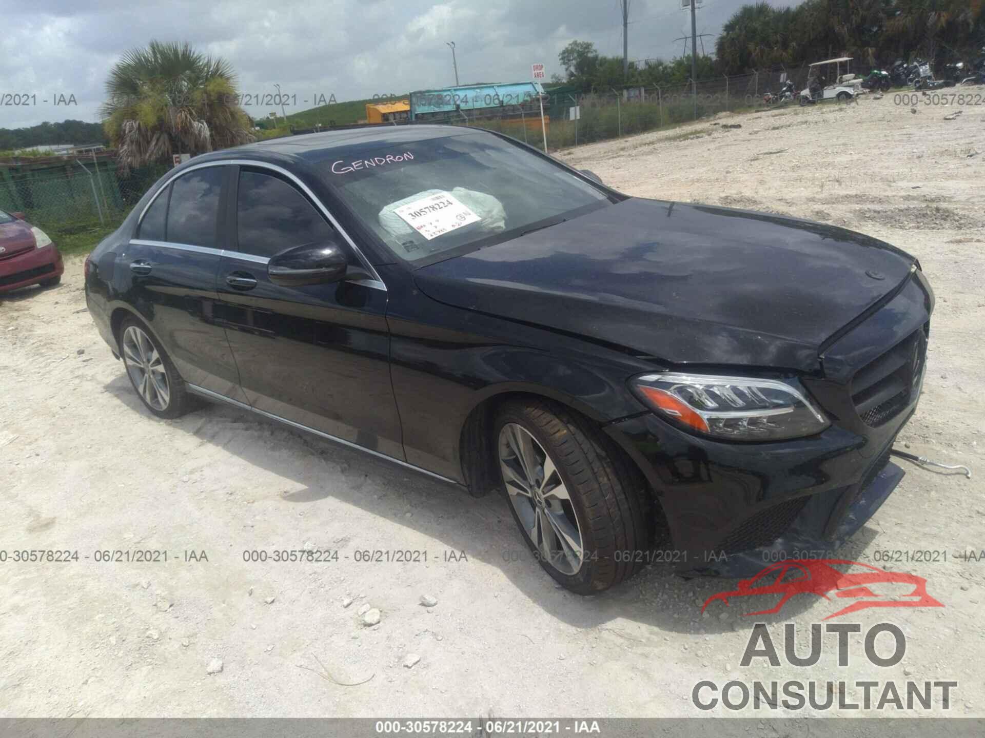 MERCEDES-BENZ C-CLASS 2019 - 55SWF8DB9KU287134