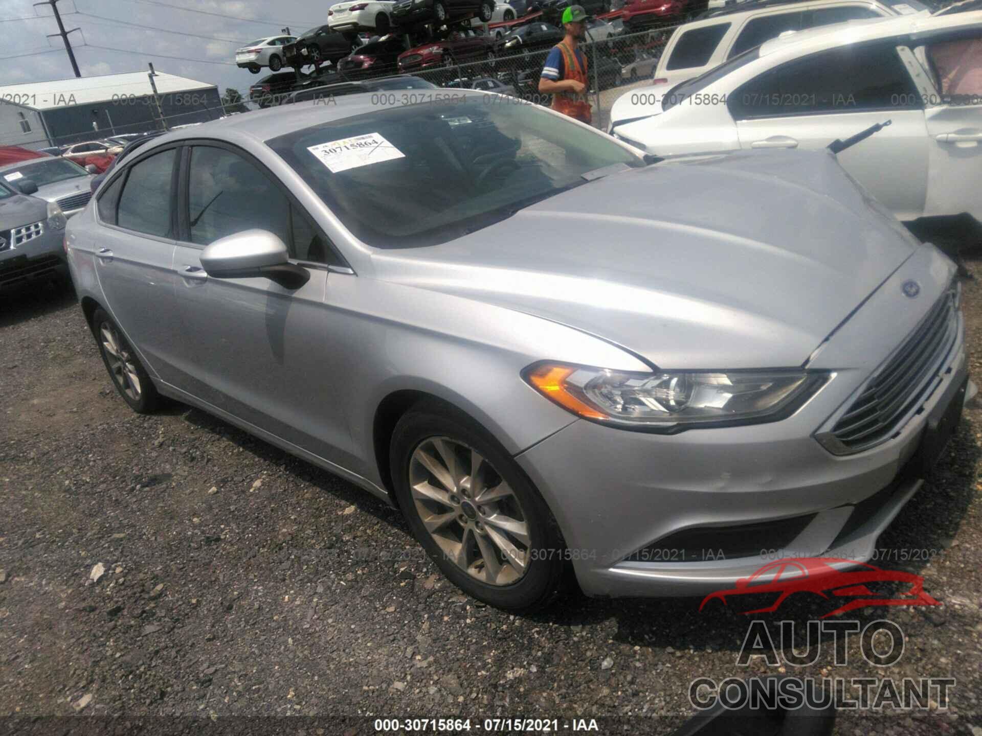 FORD FUSION 2017 - 3FA6P0H72HR235363