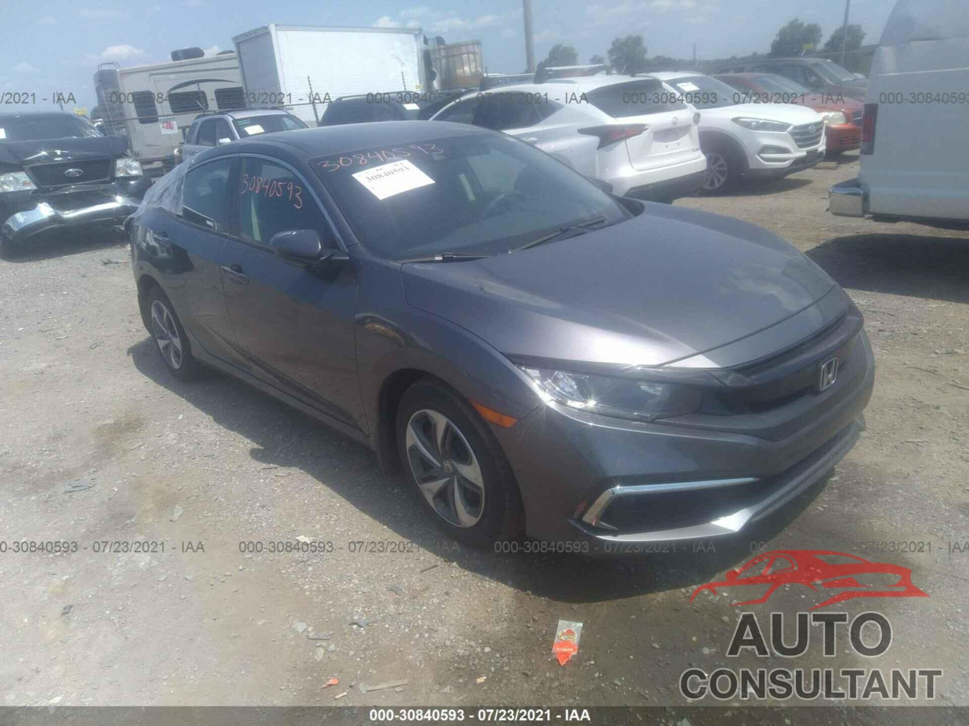 HONDA CIVIC SEDAN 2019 - 2HGFC2F65KH502513