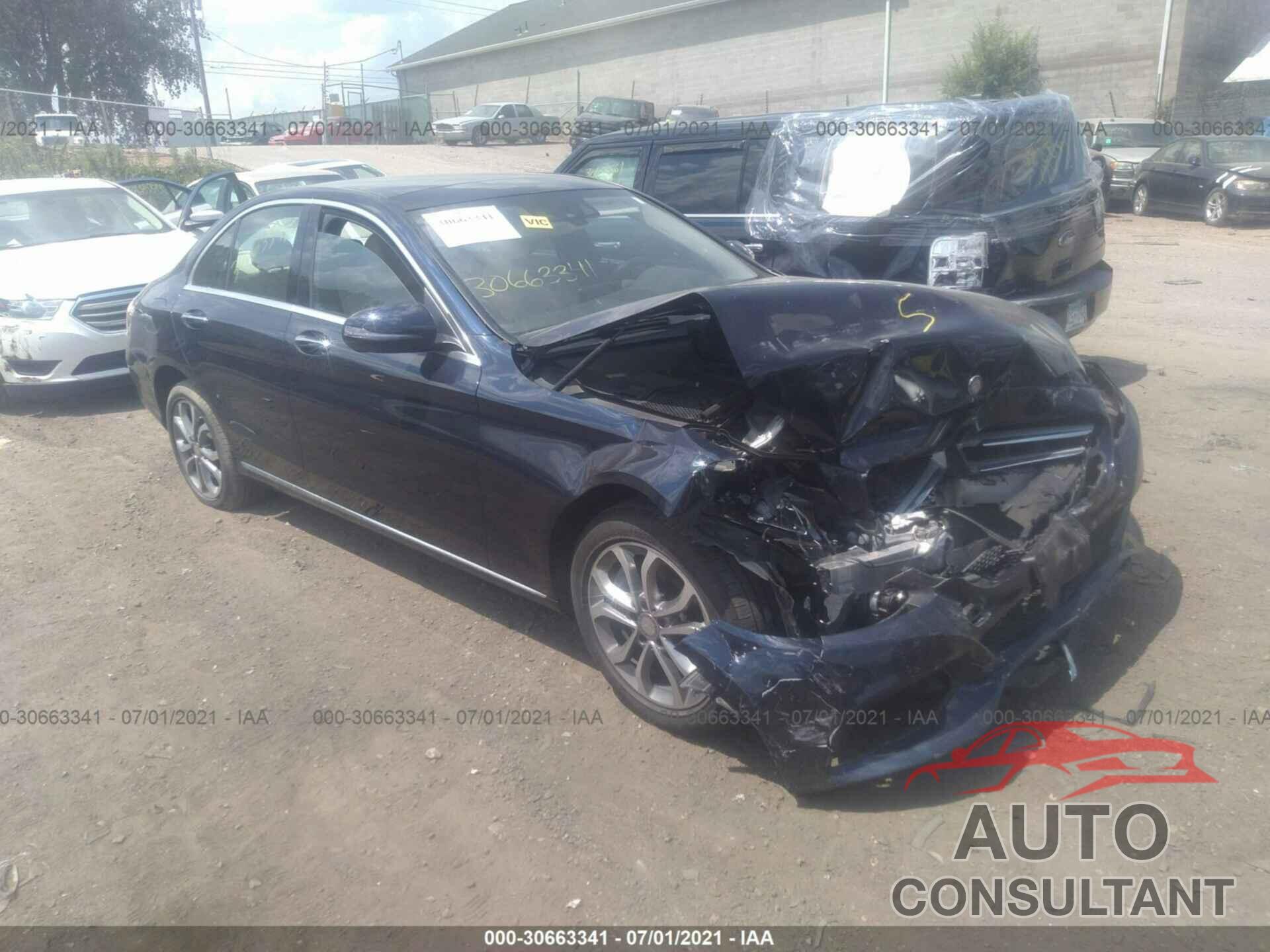 MERCEDES-BENZ C-CLASS 2016 - 55SWF4KB8GU106561