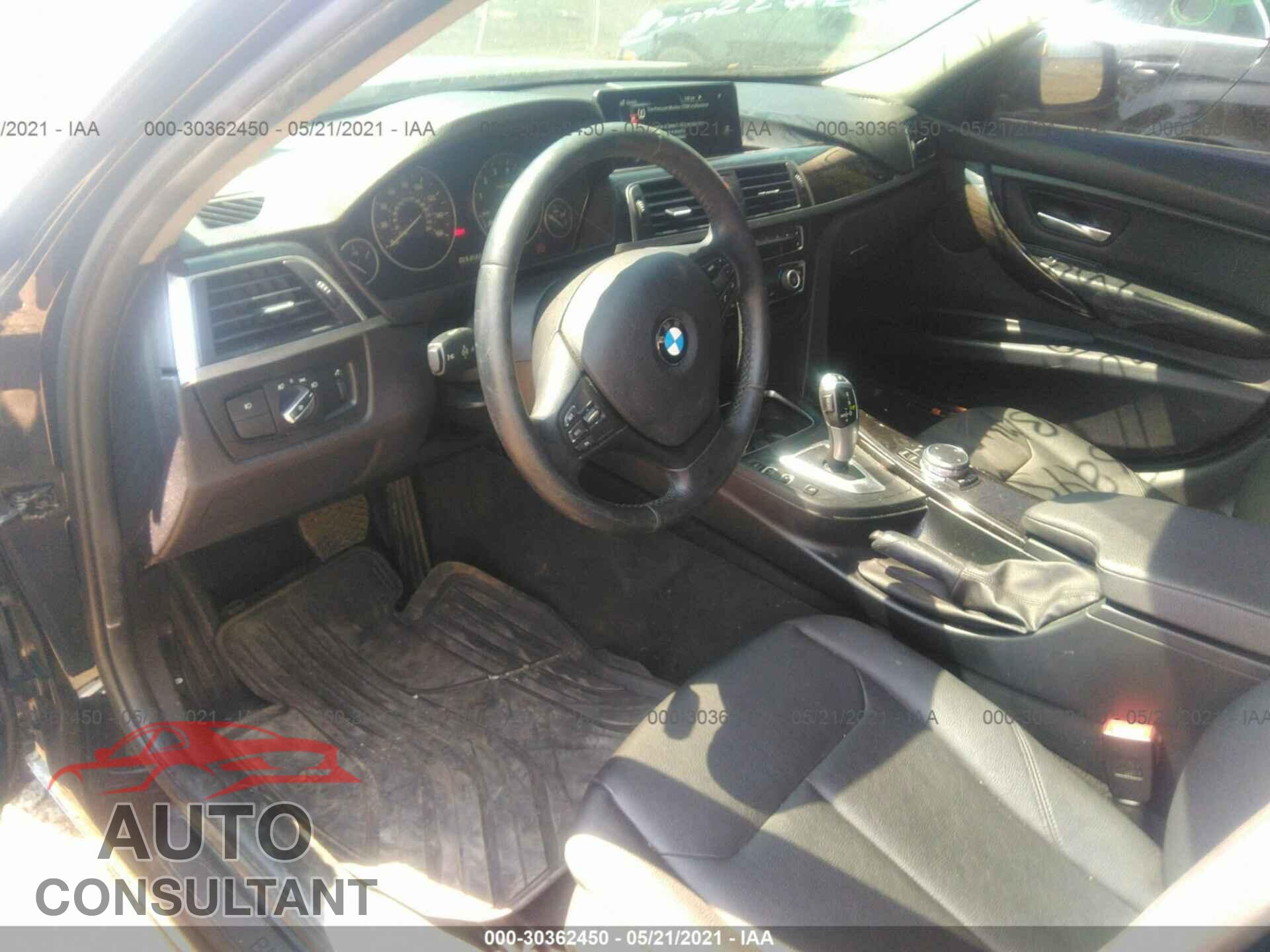 BMW 3 SERIES 2016 - WBA8E5G54GNU21636
