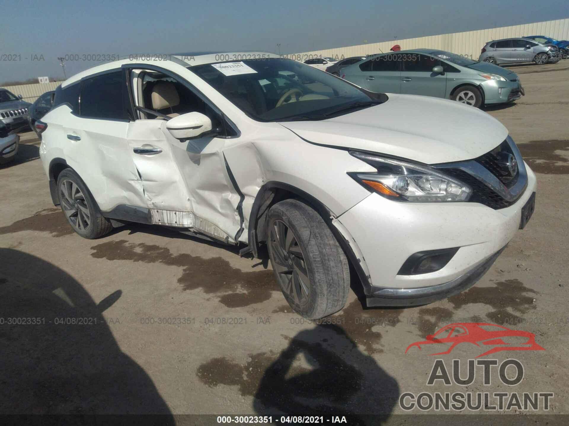 NISSAN MURANO 2017 - 5N1AZ2MG3HN181201