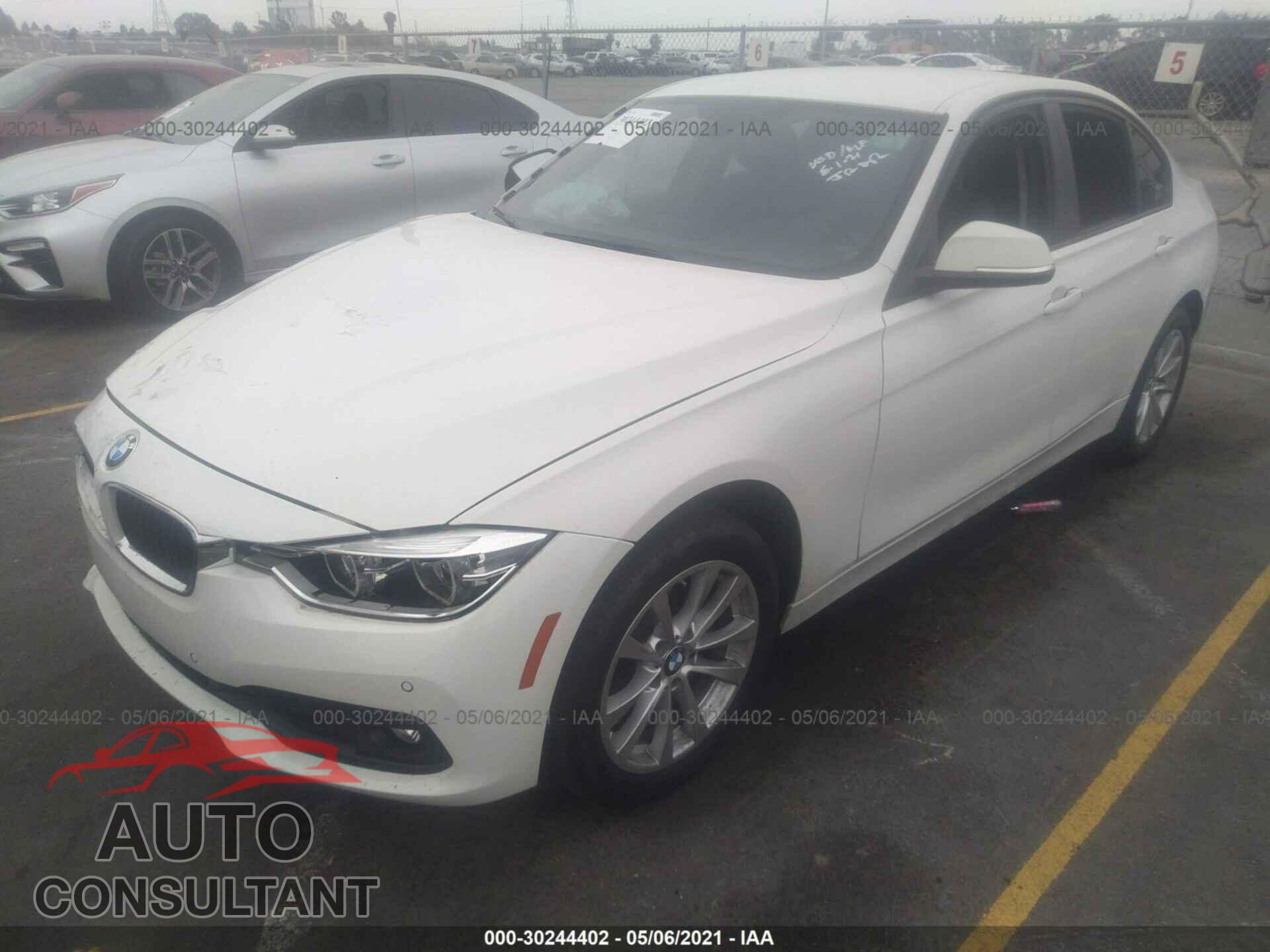 BMW 3 SERIES 2016 - WBA8E1G57GNU12342