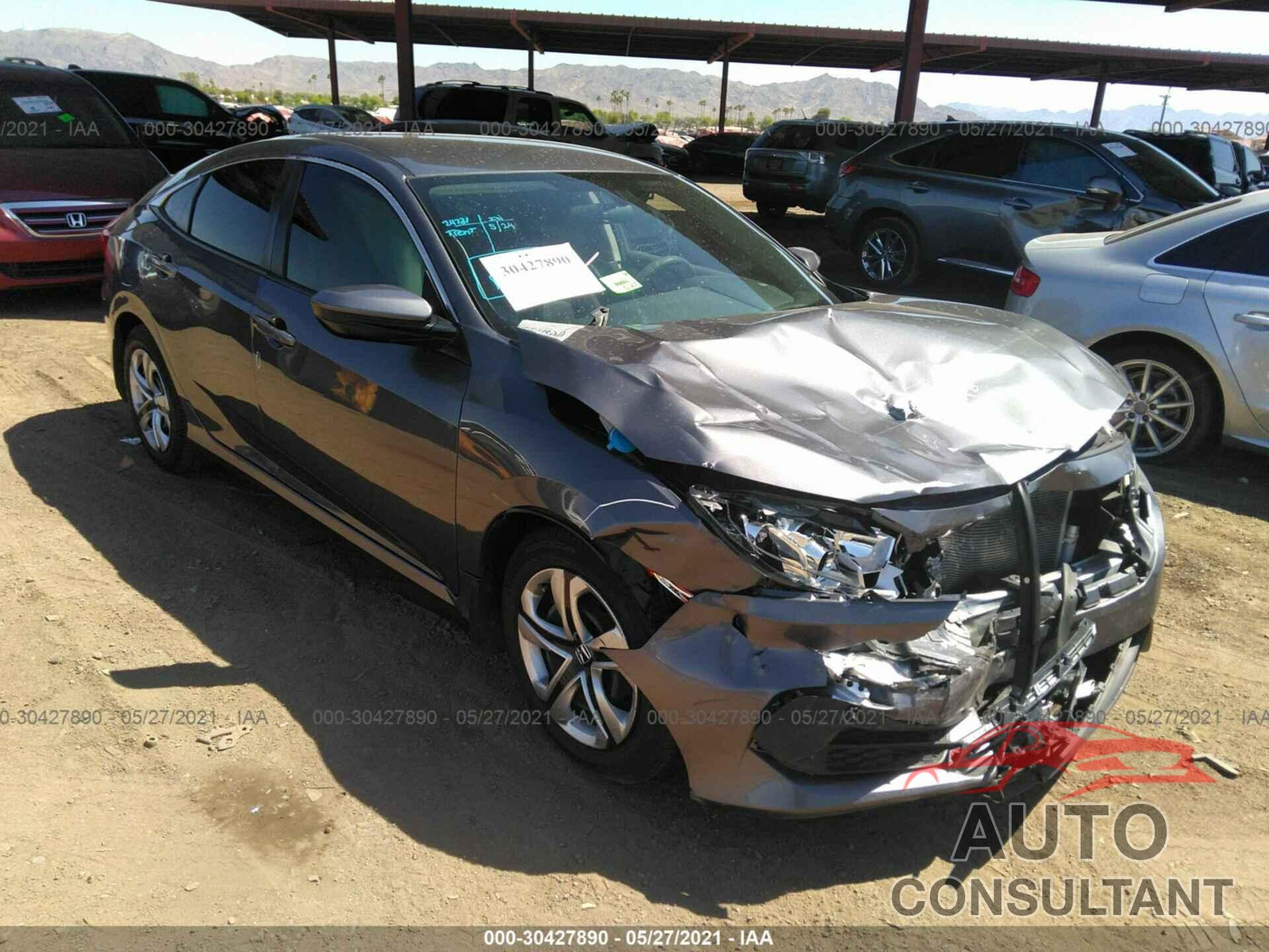 HONDA CIVIC SEDAN 2016 - 19XFC2F59GE081940