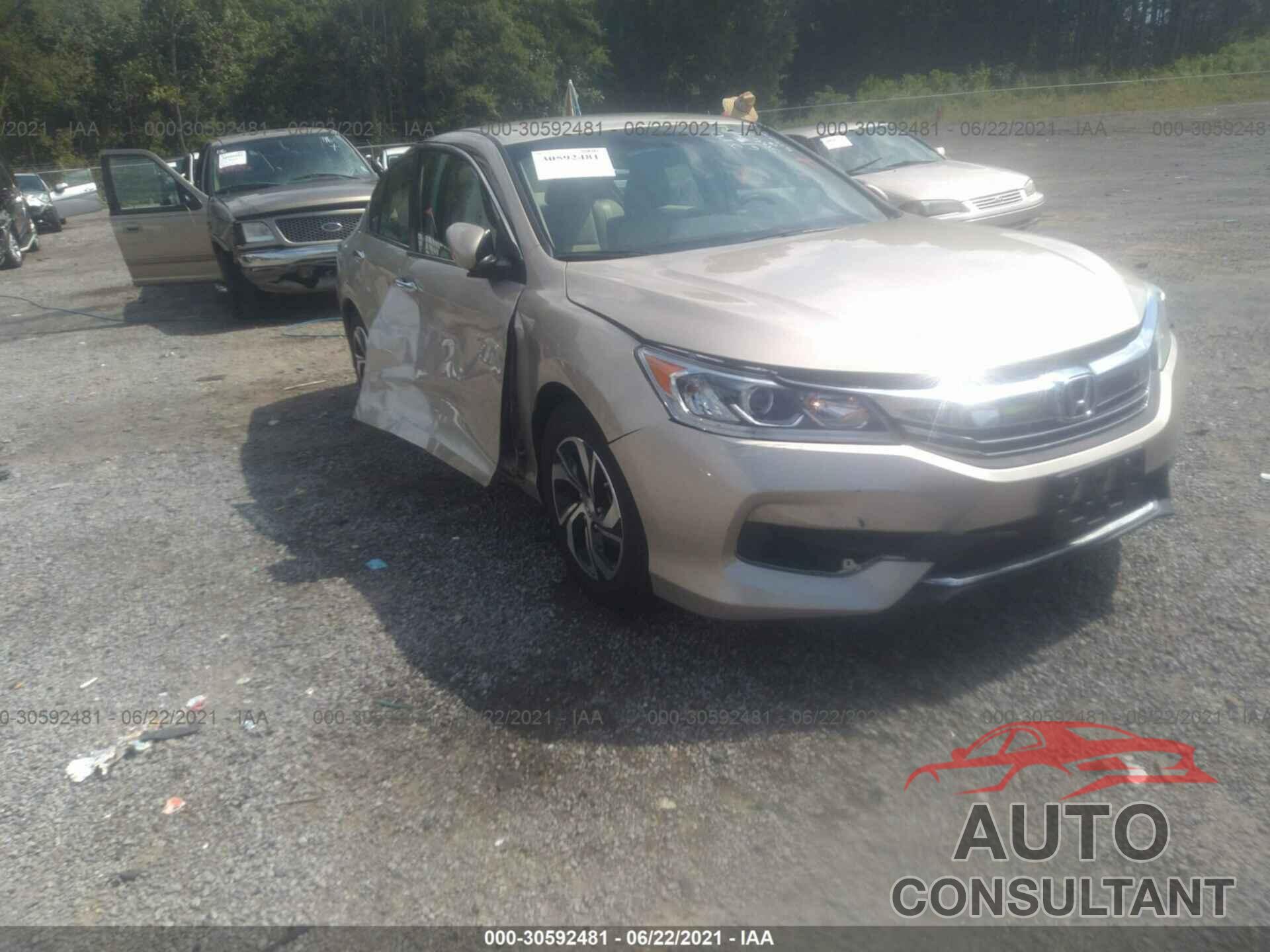 HONDA ACCORD SEDAN 2016 - 1HGCR2F3XGA067369