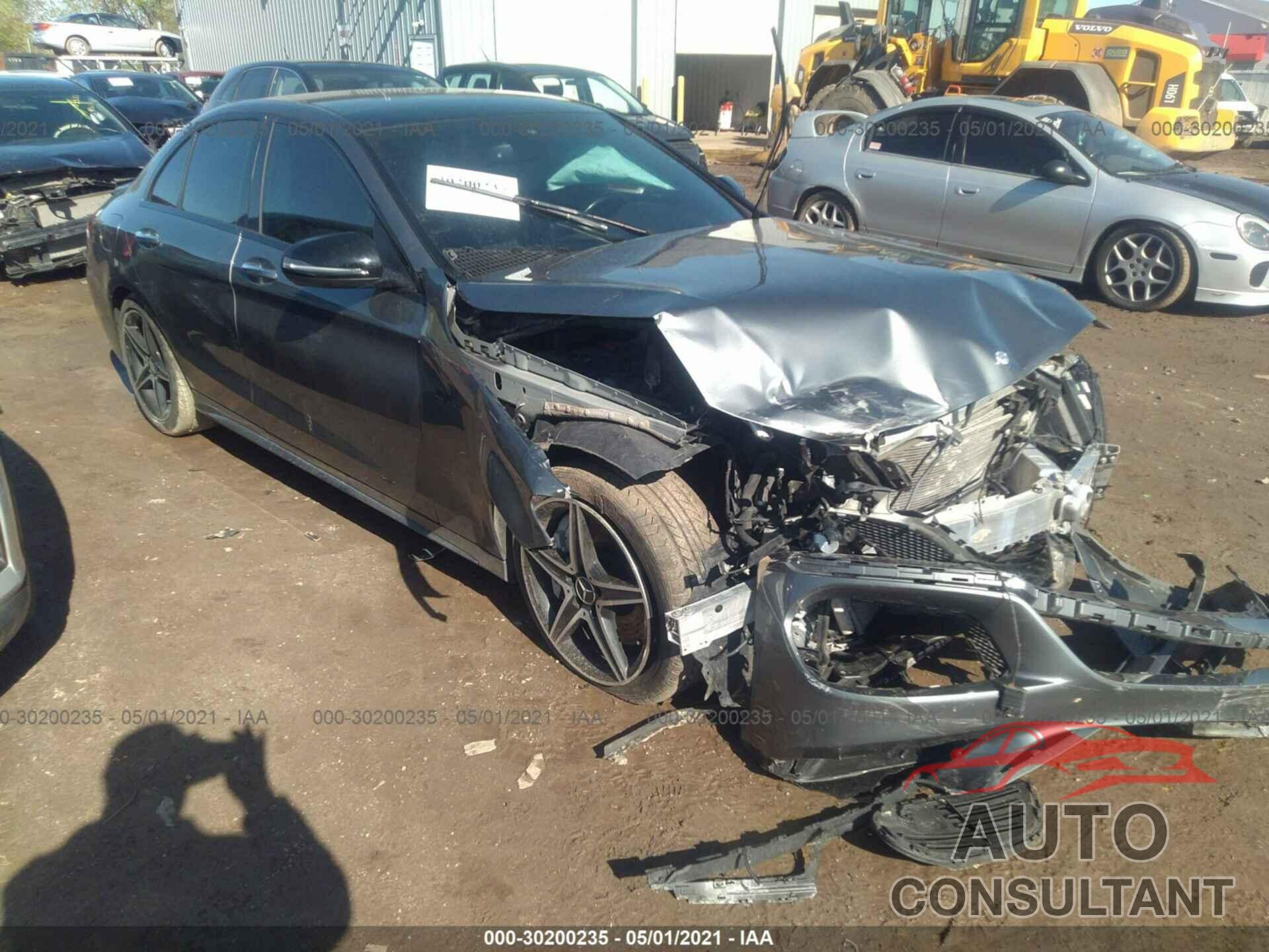 MERCEDES-BENZ C-CLASS 2017 - 55SWF6EB5HU214256