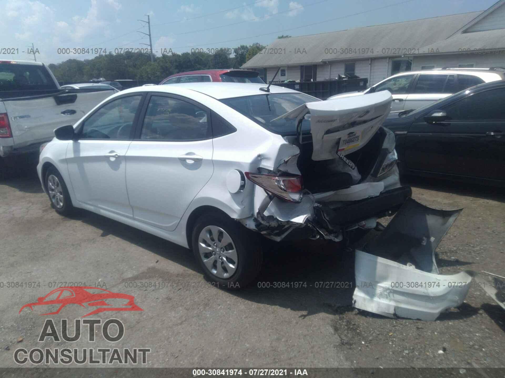 HYUNDAI ACCENT 2016 - KMHCT4AE6GU133558