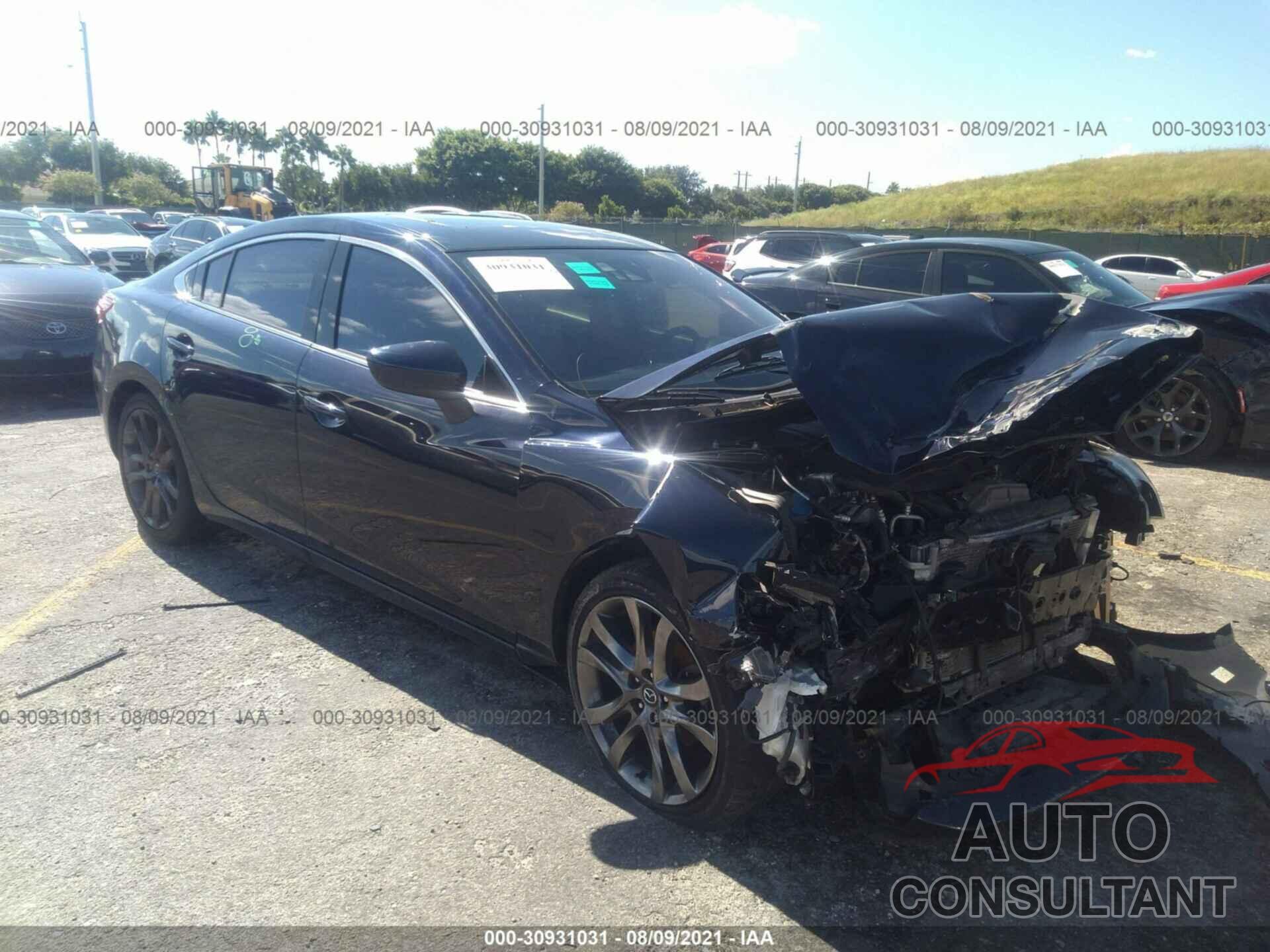 MAZDA MAZDA6 2016 - JM1GJ1W51G1401694