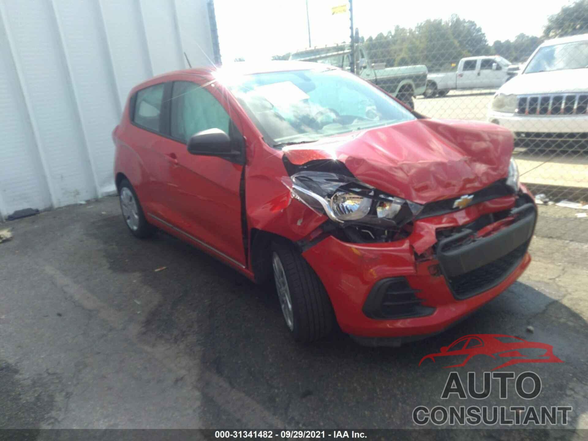 CHEVROLET SPARK 2018 - KL8CB6SA4JC442983
