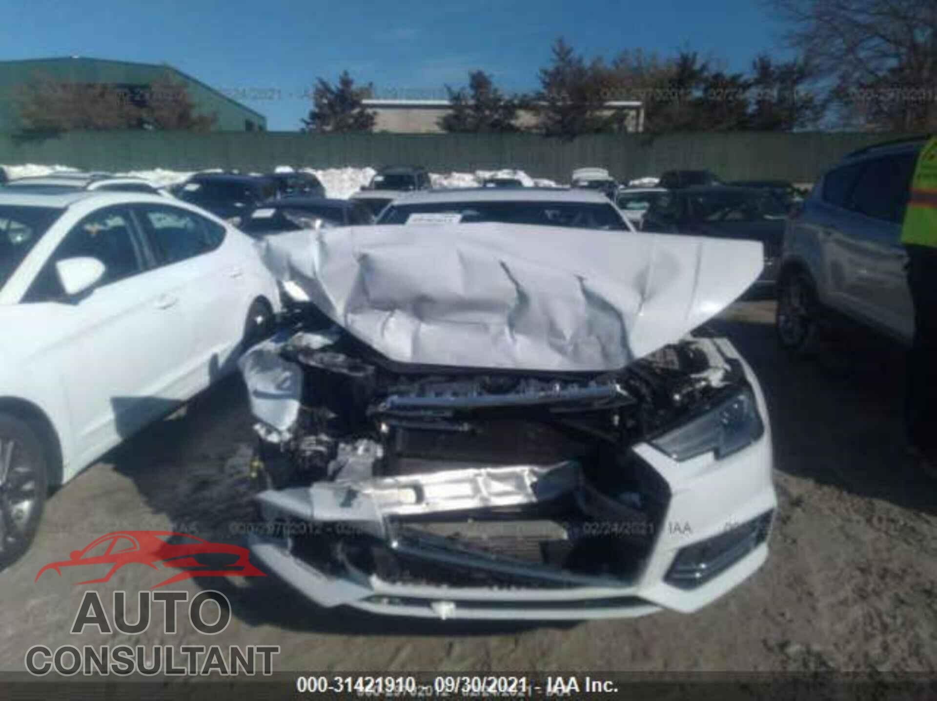 AUDI A4 2017 - WAUDNAF45HN051251