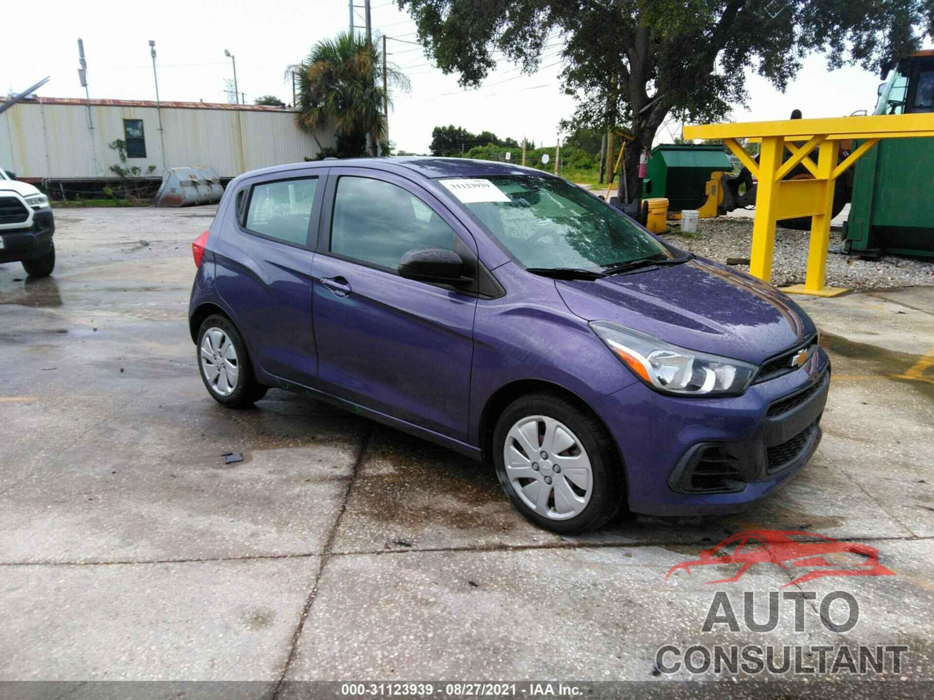 CHEVROLET SPARK 2017 - KL8CB6SA9HC740679