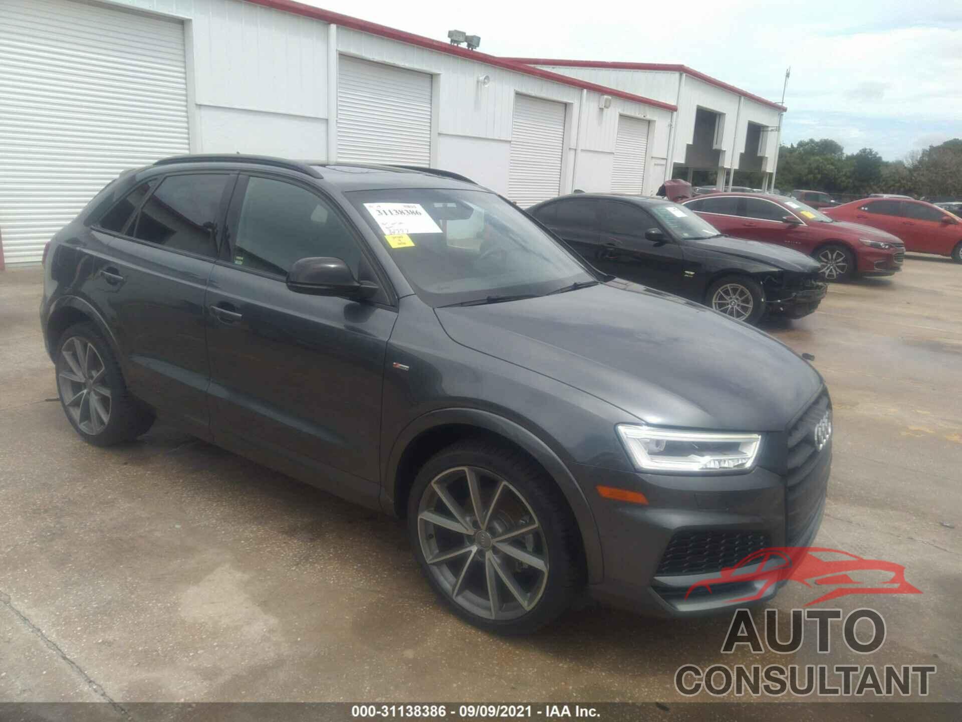 AUDI Q3 2018 - WA1JCCFS7JR025538