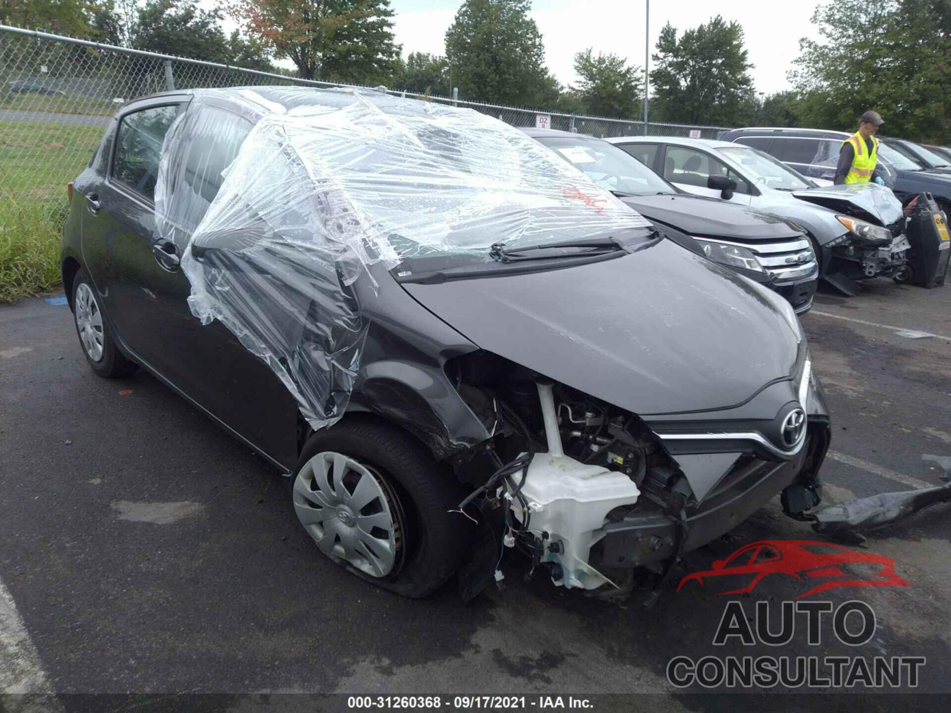 TOYOTA YARIS 2017 - VNKKTUD3XHA084367