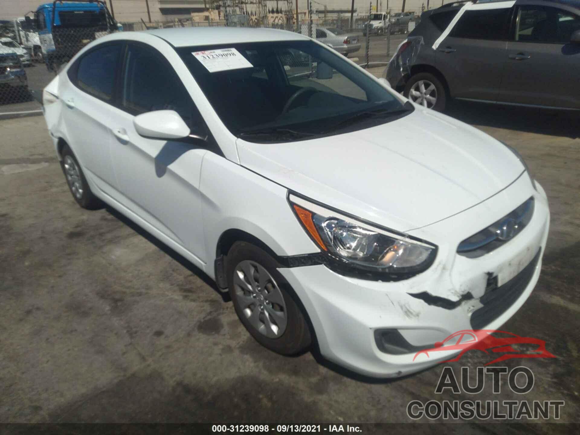 HYUNDAI ACCENT 2016 - KMHCT4AE2GU064772