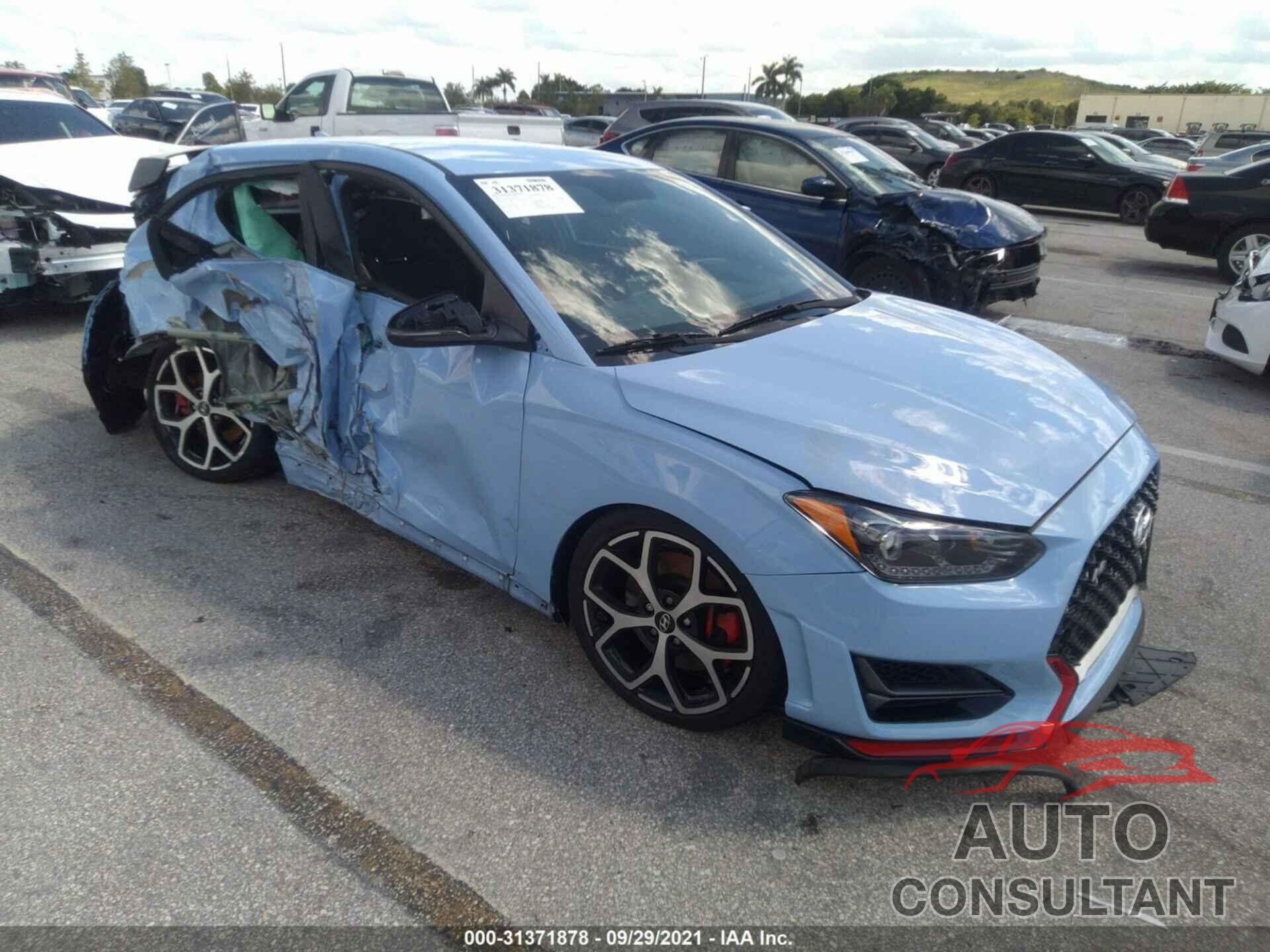 HYUNDAI VELOSTER 2019 - KMHT36AH9KU003241