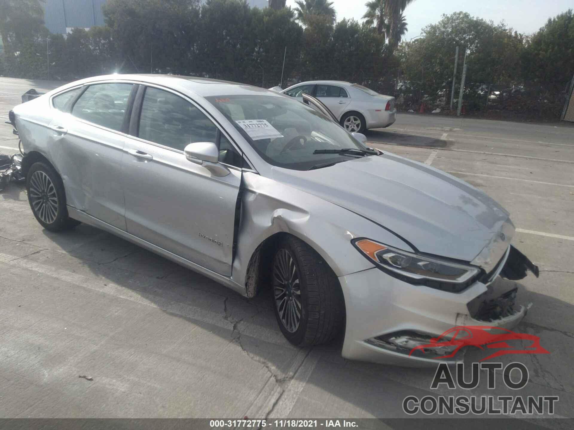 FORD FUSION HYBRID 2018 - 3FA6P0RU0JR103518