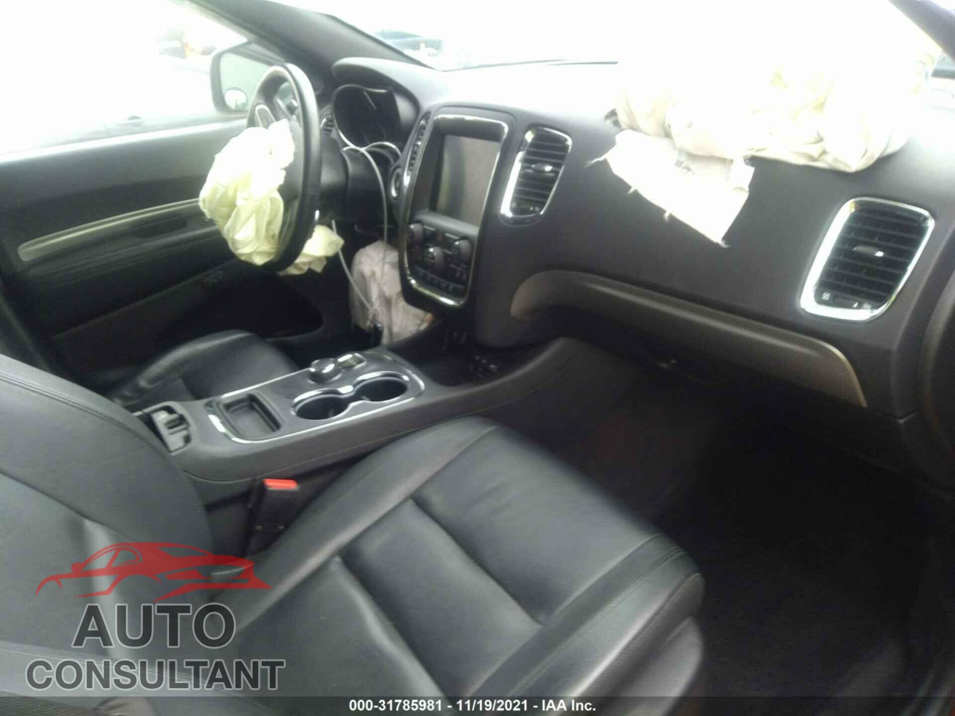 DODGE DURANGO 2017 - 1C4RDJDG4HC780989